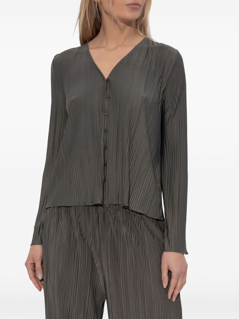 Sauma plissé blouse - 3