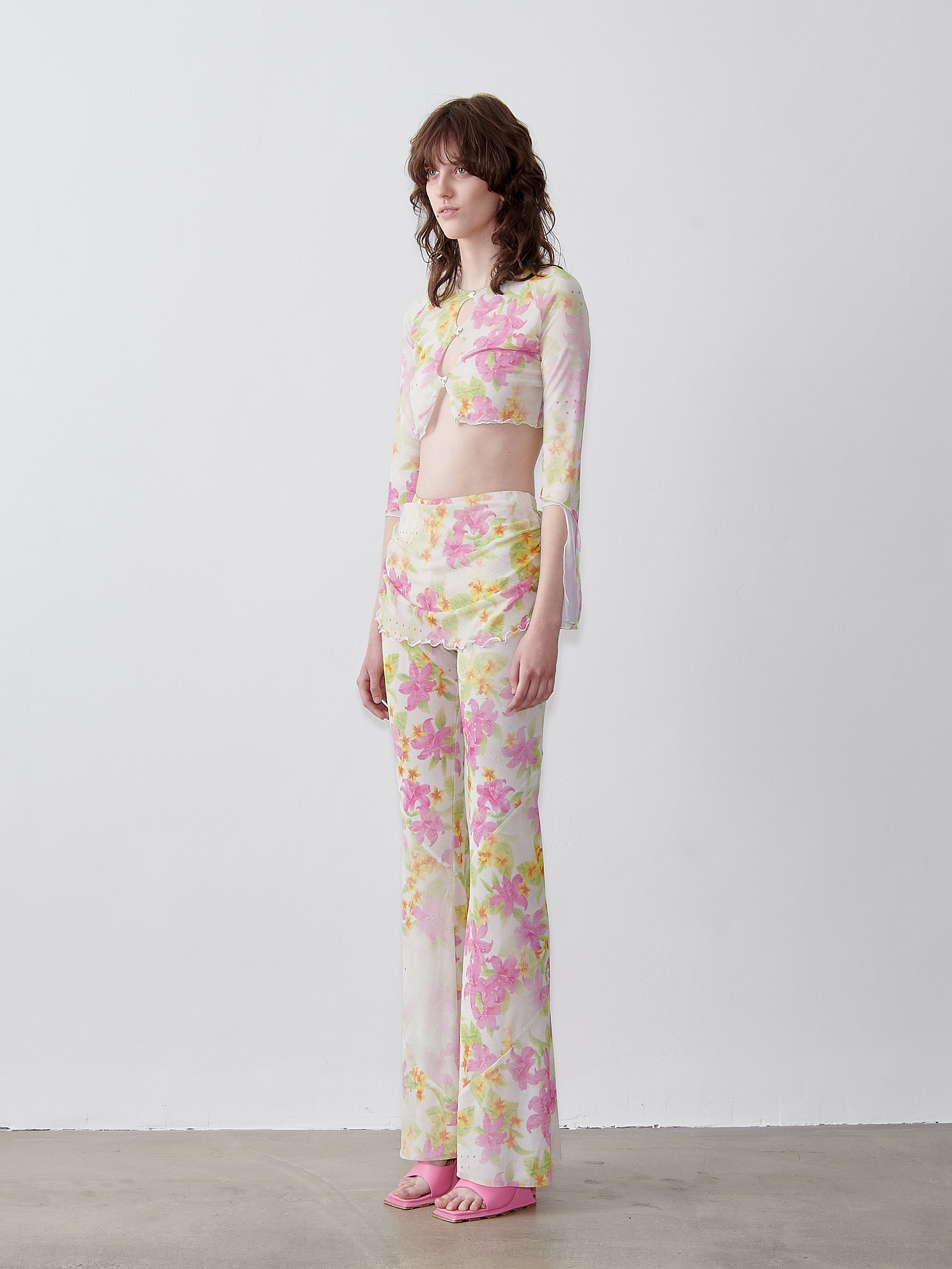 PEBBLES PANTS HIBISCUS - 4
