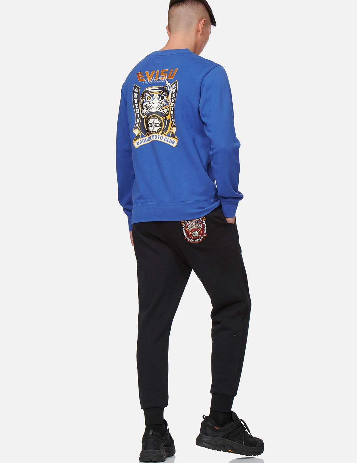 DARUMA MOTO CLUB MOTIF PRINT SWEATSHIRT - 5