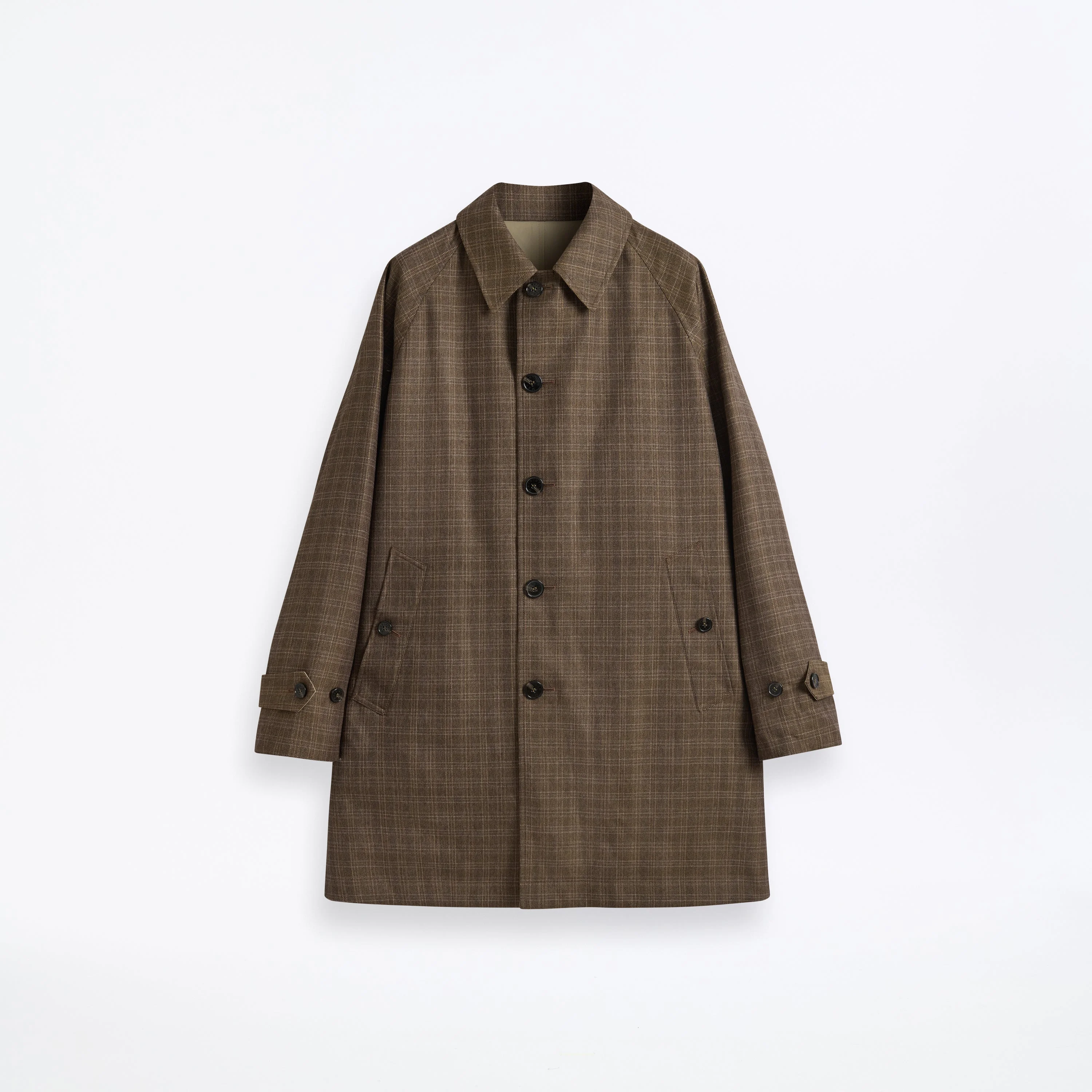 Durham Reversible Gabardine Coat - 1