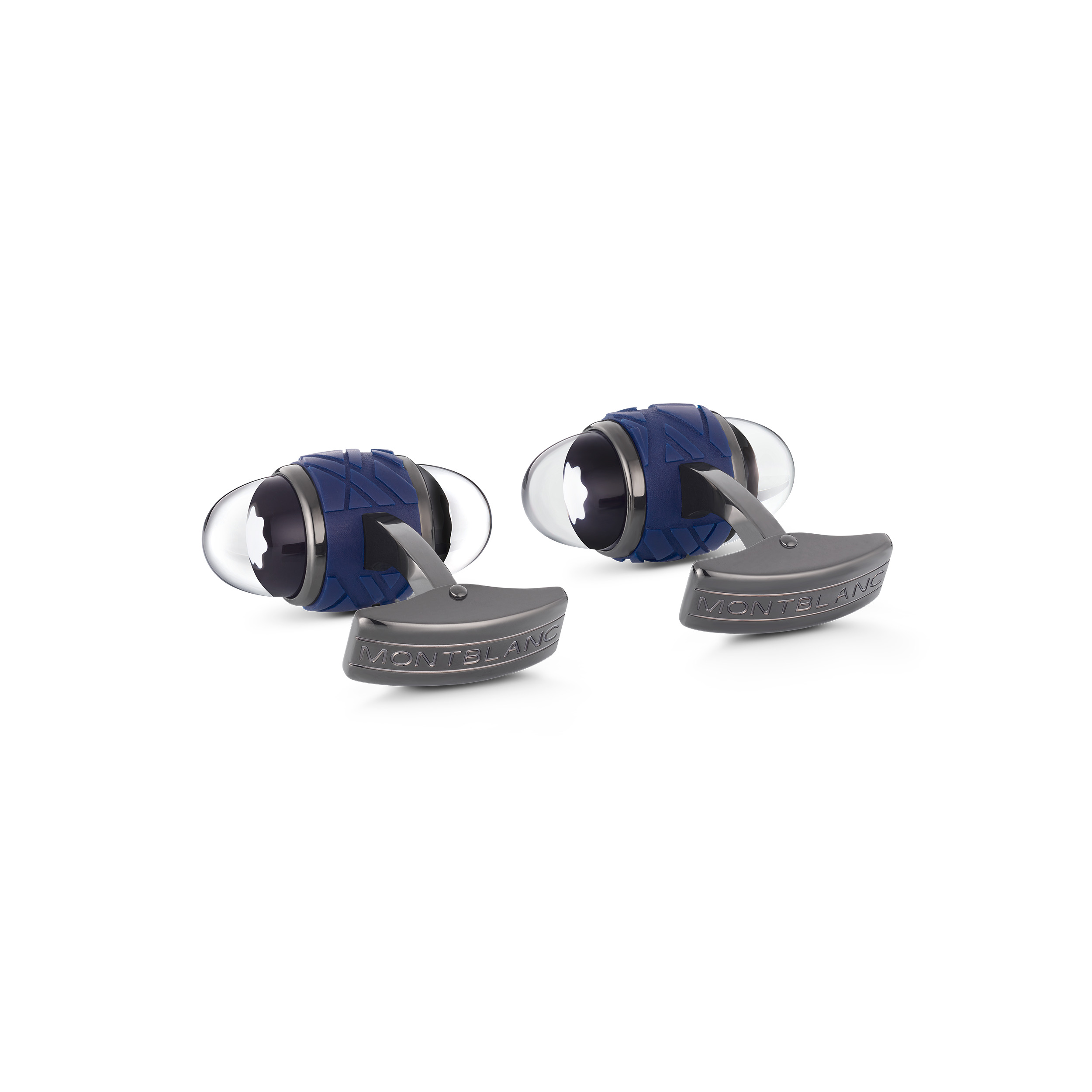 Montblanc Starwalker Cufflinks in Steel and Lacquer - 2