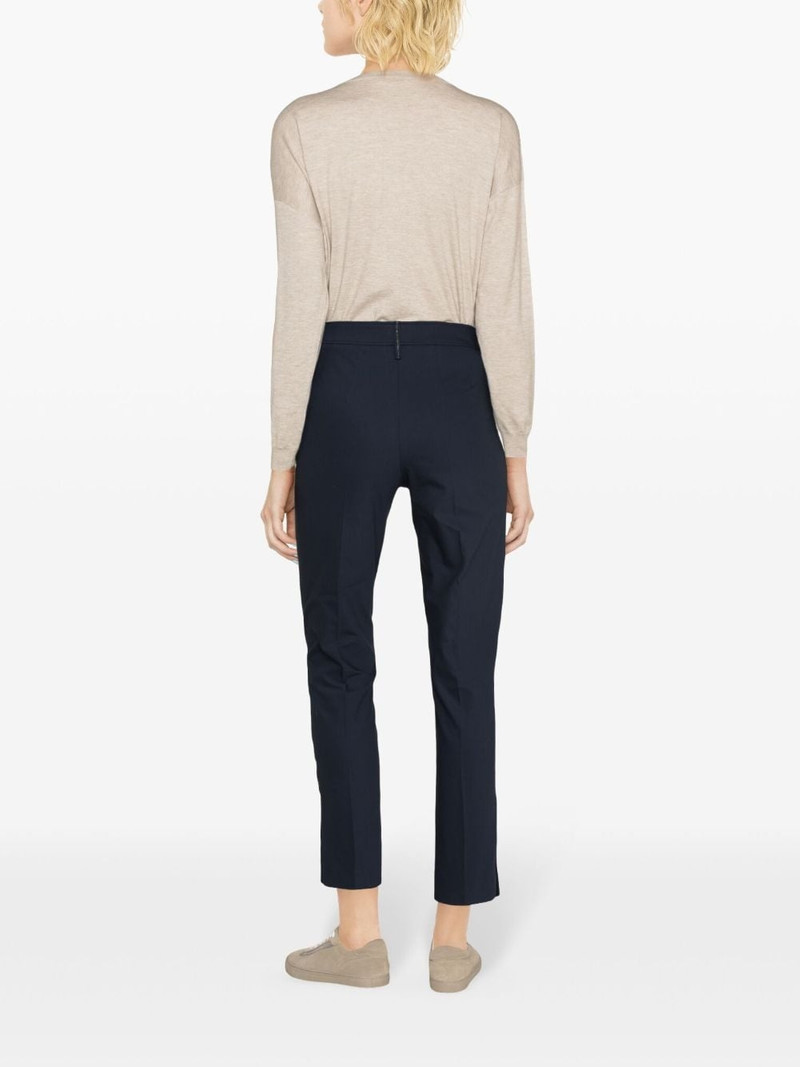 tailored cotton-blend trousers 4