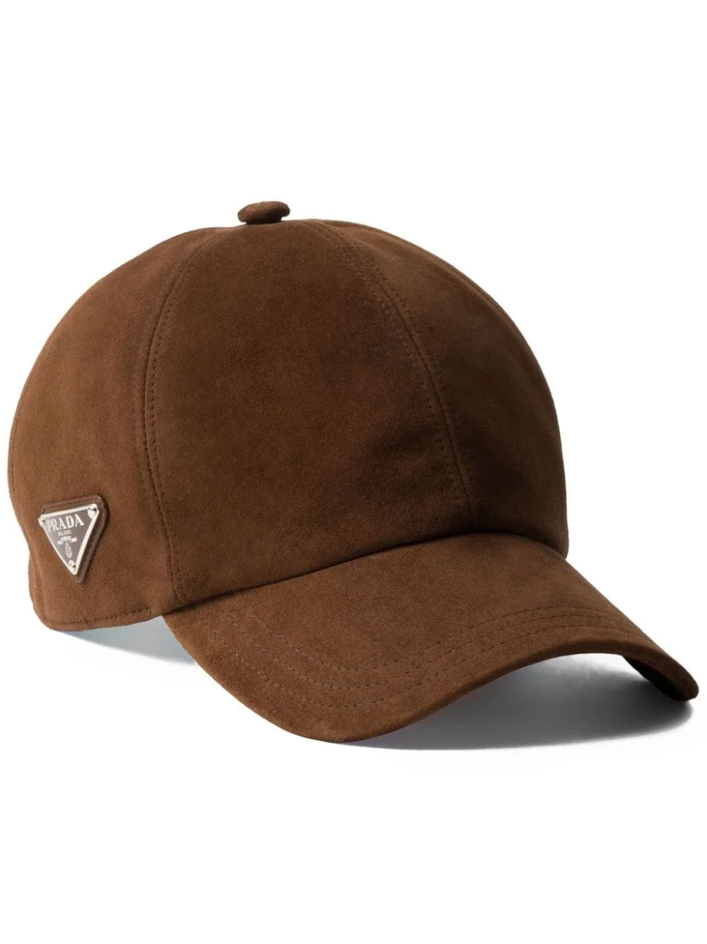 suede baseball cap - 1