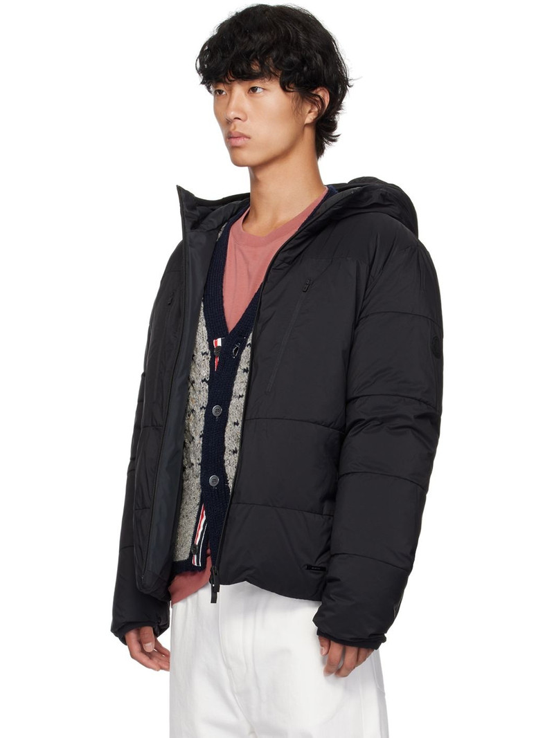 Moncler Black Hutte Down Jacket outlook