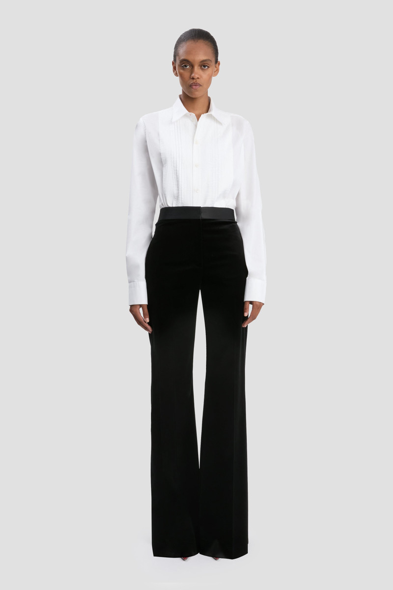 Victoria Beckham Alina Trouser In Black outlook
