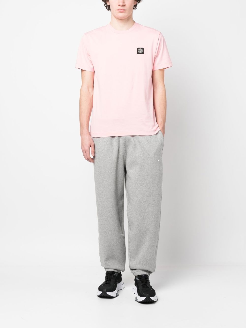 Swoosh logo-embroidery track pants - 2