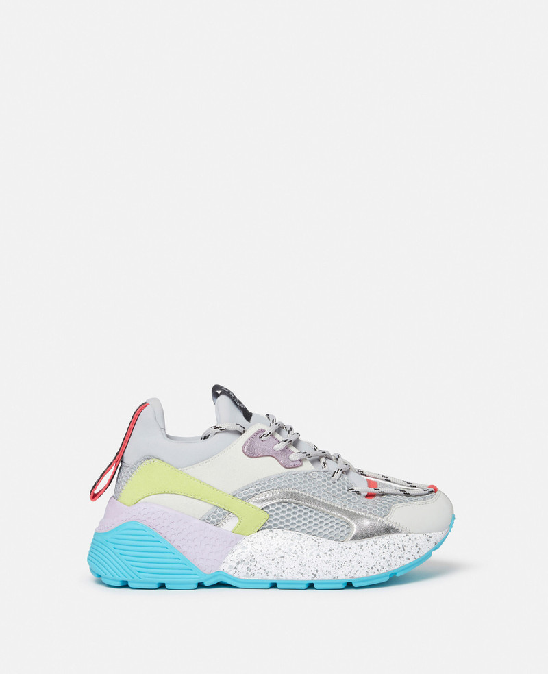 Eclypse Alter Suede Colourblock Trainers 1