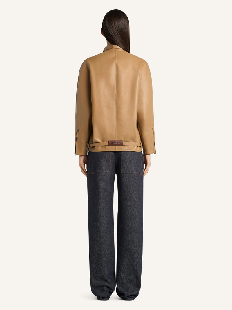 CIRCLE EDGE CUT OUT BOMBER JACKET 4