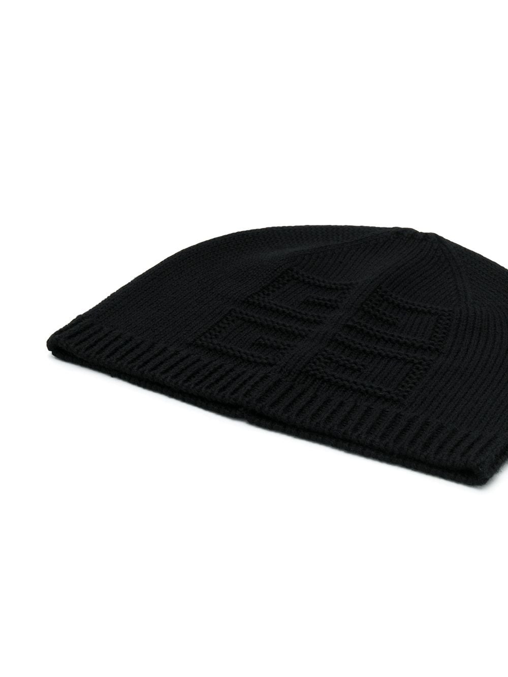 rib-trimmed beanie - 2