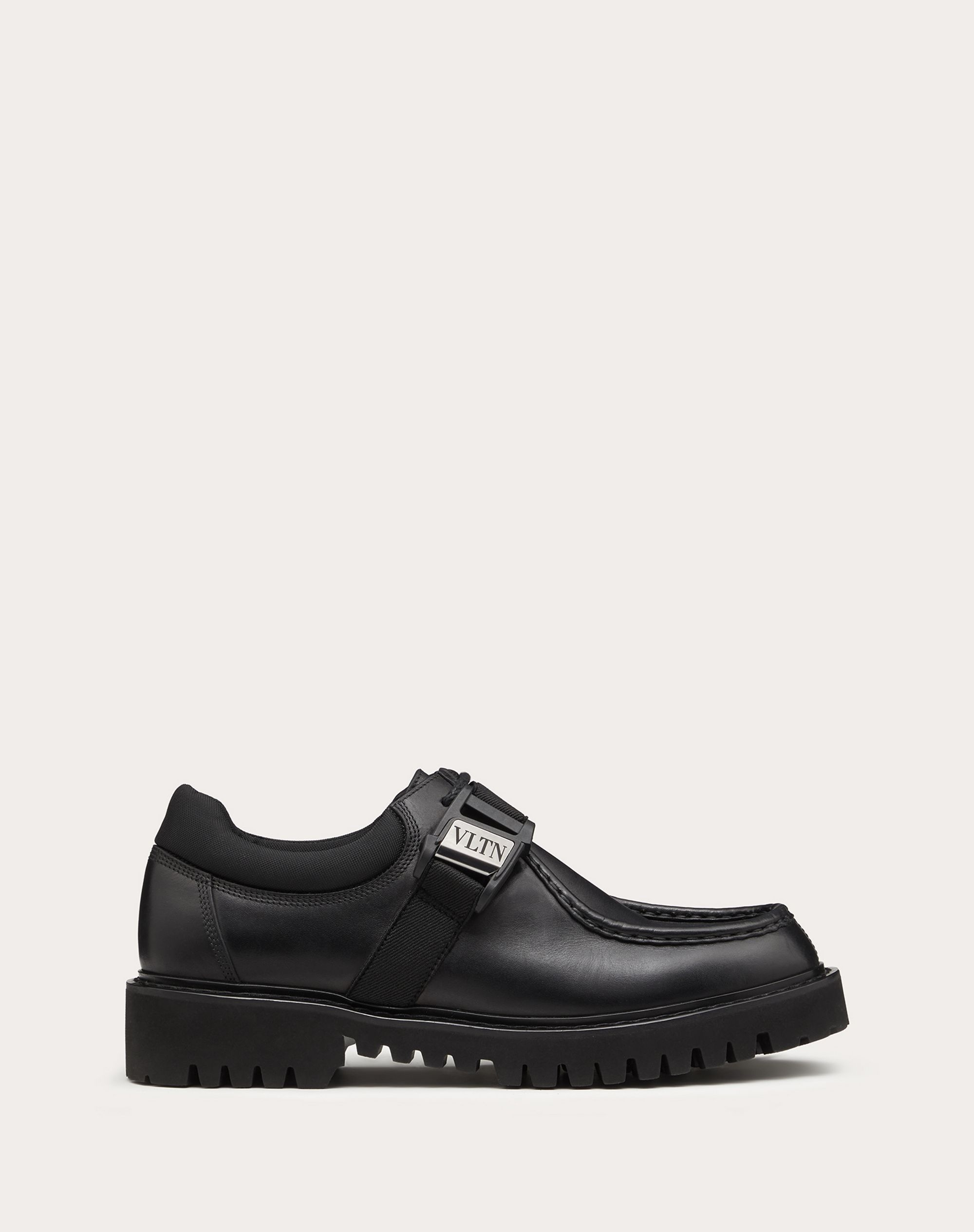 Calfskin Derby with VLTN Buckle - 1