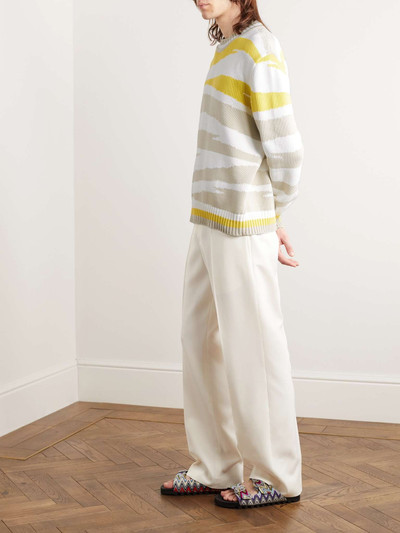Missoni Intarsia Cotton-Blend Sweater outlook