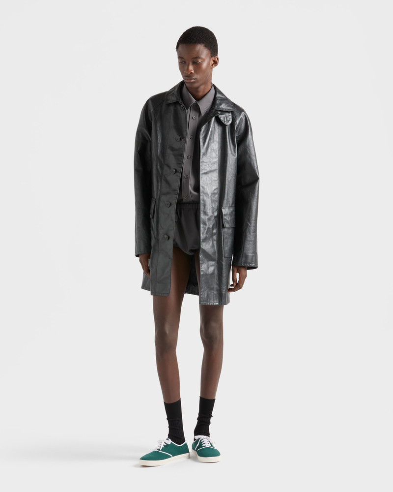 Prada Leather coat outlook
