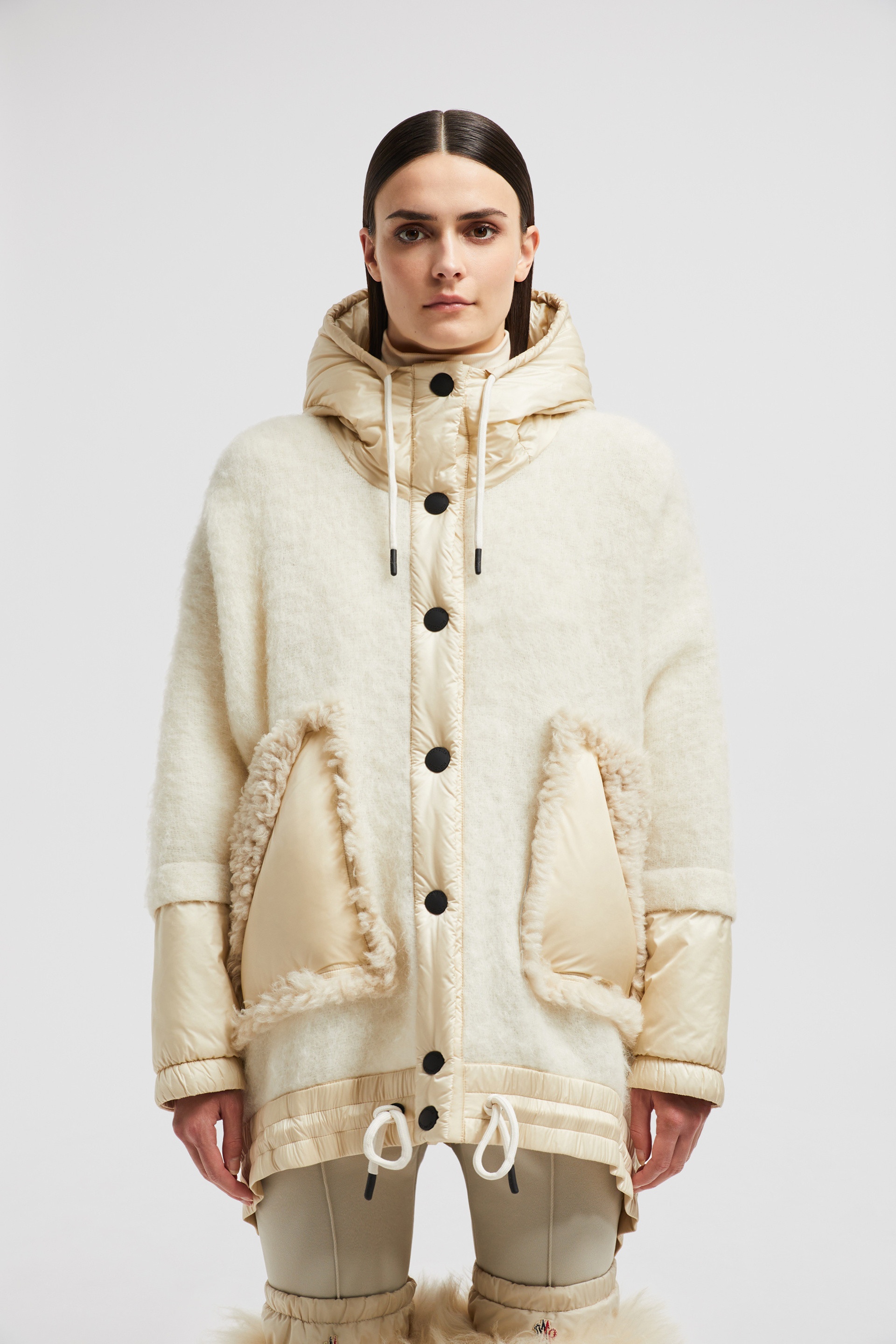 Wool, Alpaca & Mohair Padded Cape - 3