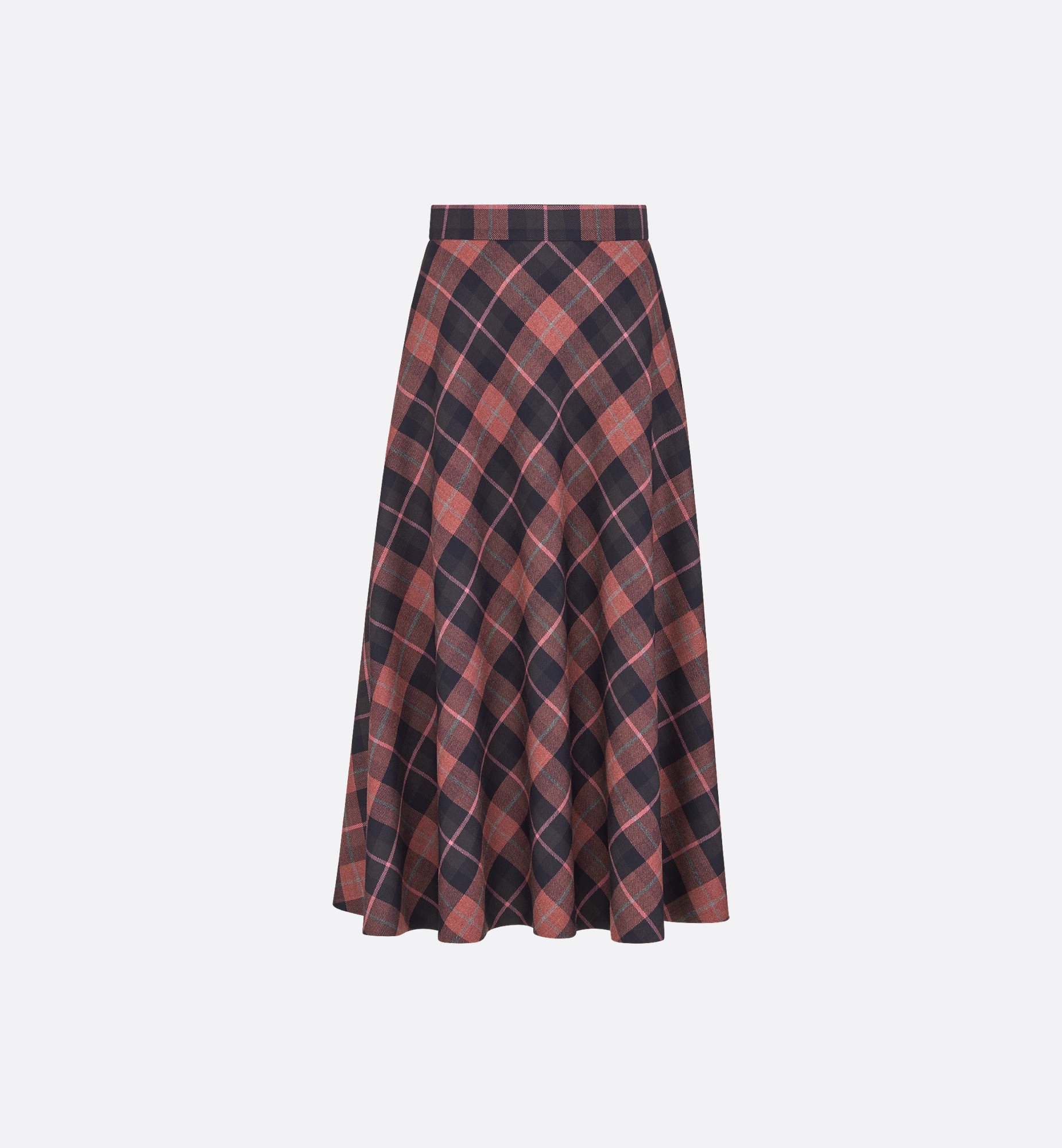 Flared Mid-Length Skirt - 1