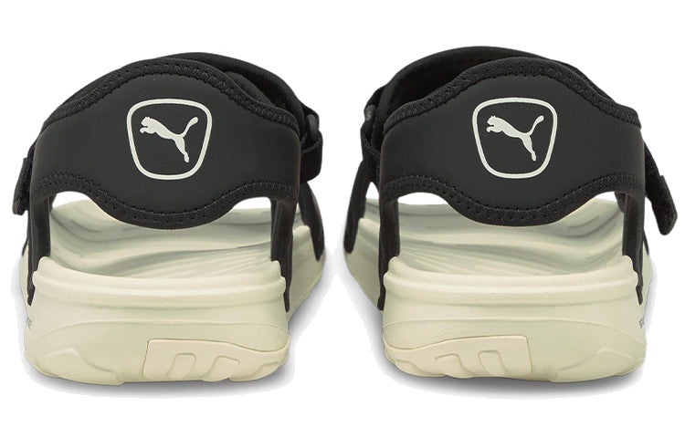 PUMA SoftRide Sandal 'Black Marshmallow' 375104-02 - 4