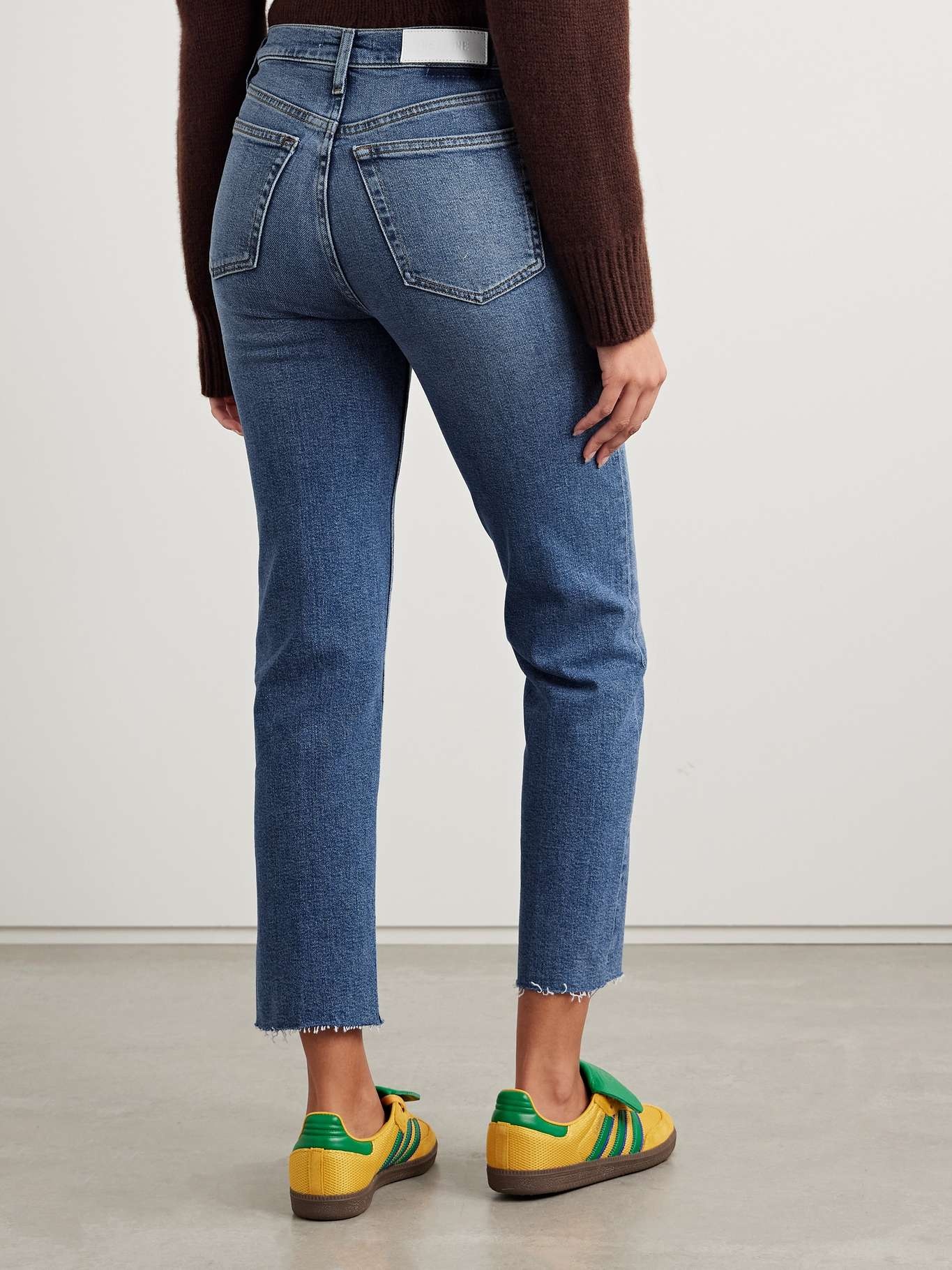 70s Stove Pipe high-rise straight-leg jeans - 4