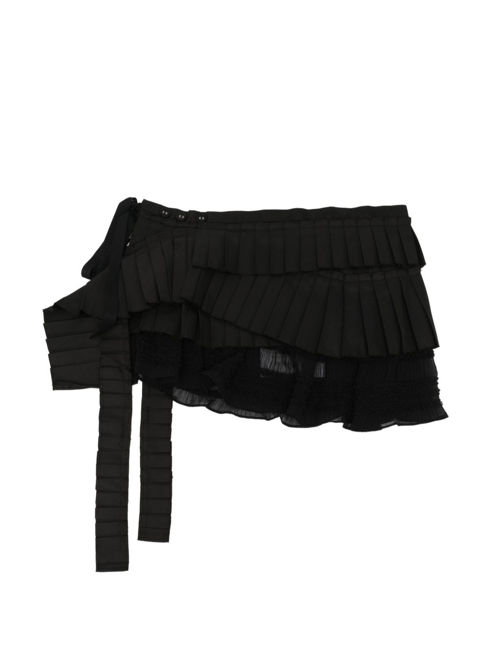 Micro pleated skirt belt - 1