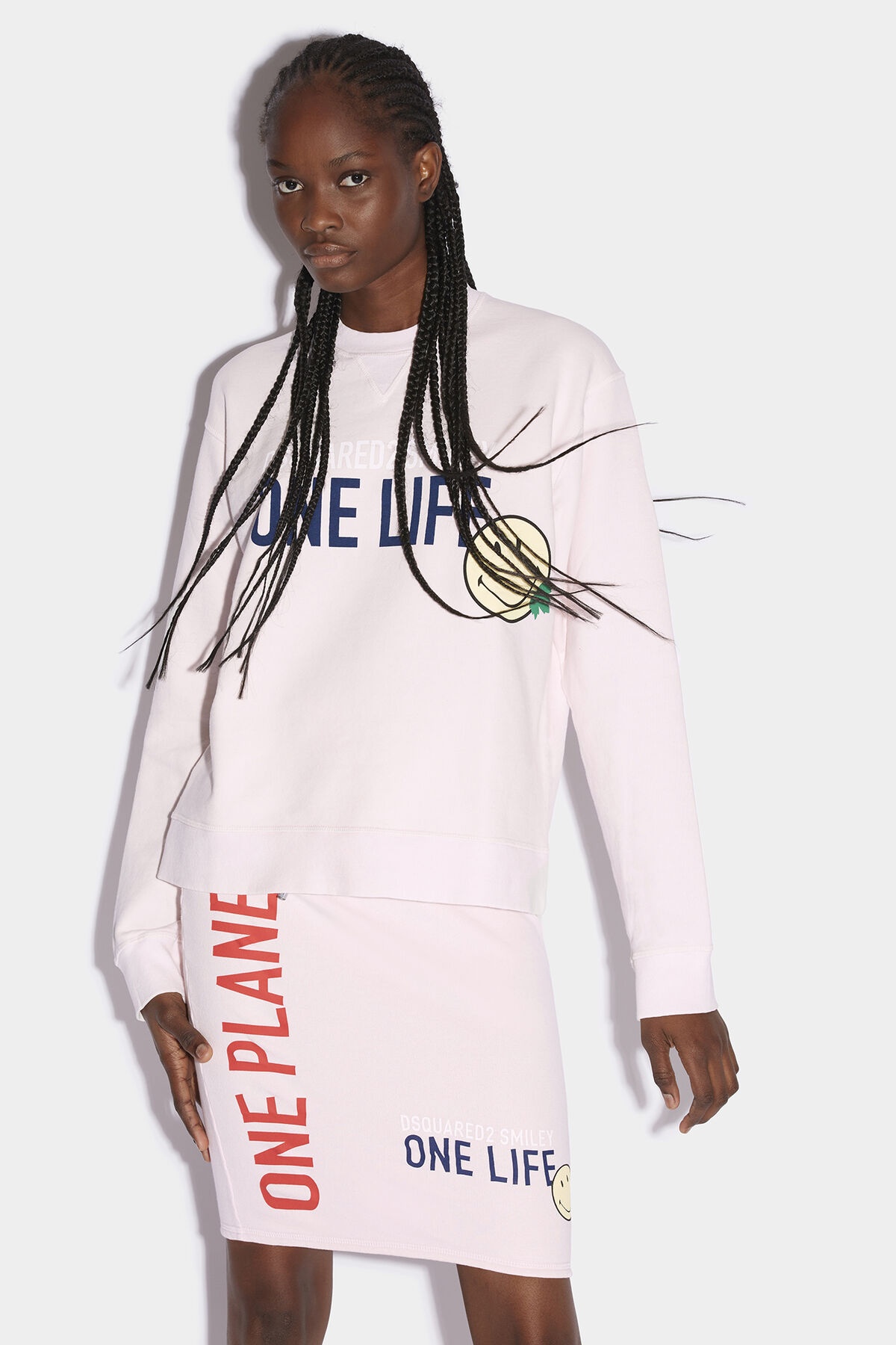 SMILEY ORGANIC COTTON COOL FIT SWEATSHIRT - 1