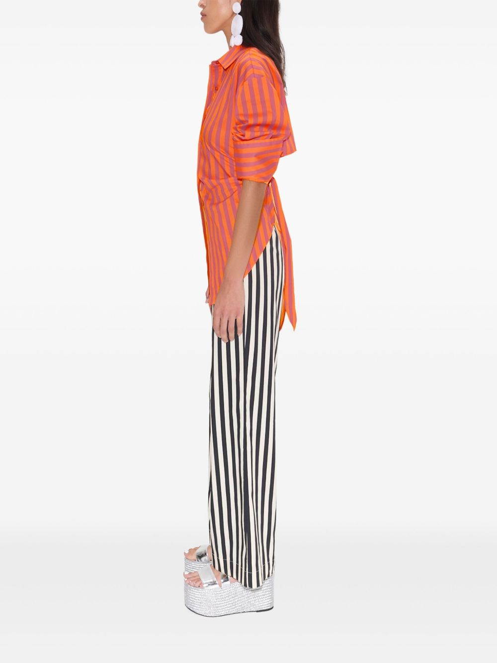 Pia poplin trousers - 3