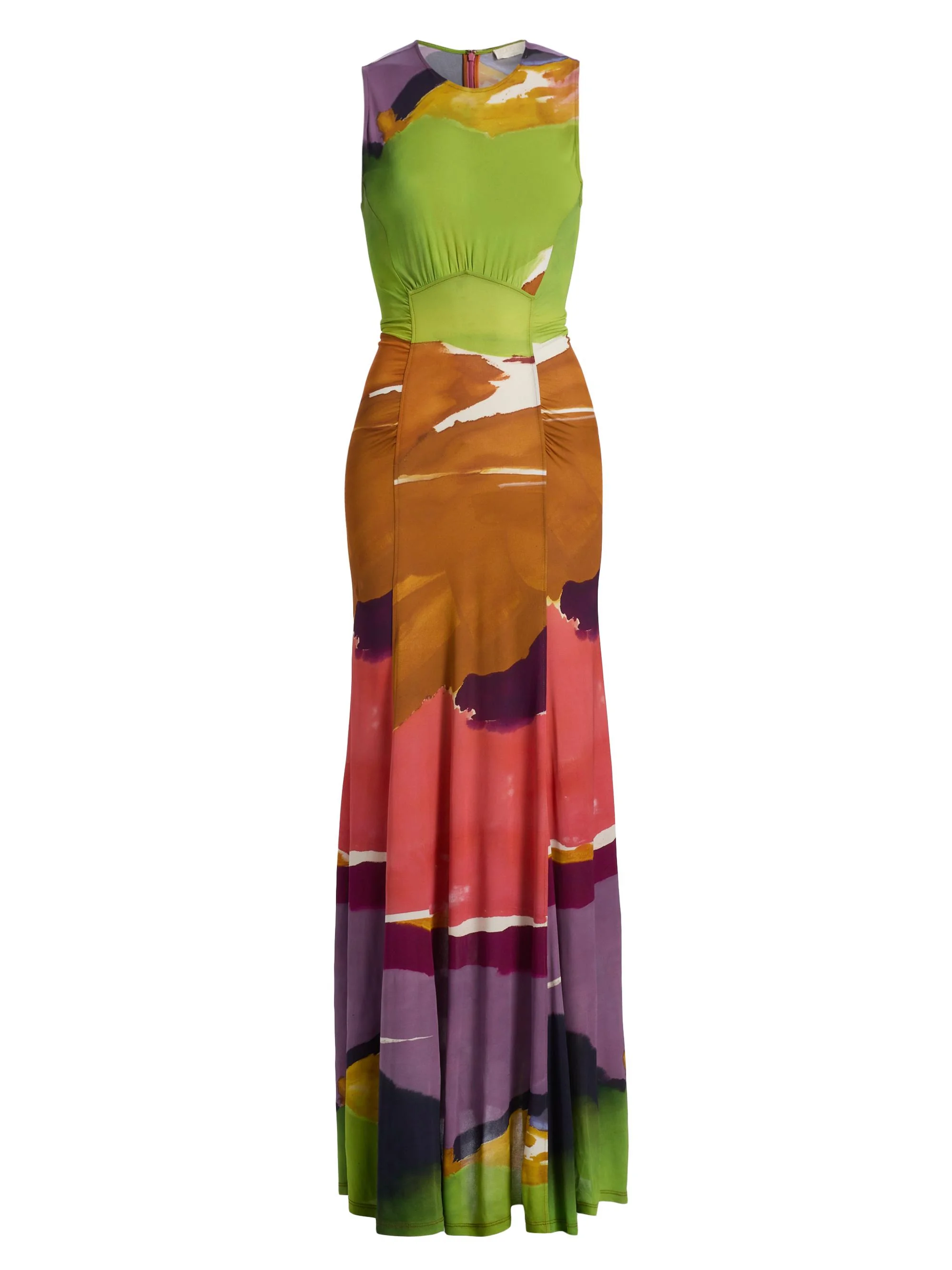 Women's Lana Printed Maxi Dress - Nature Abhors A Vacuum - 1