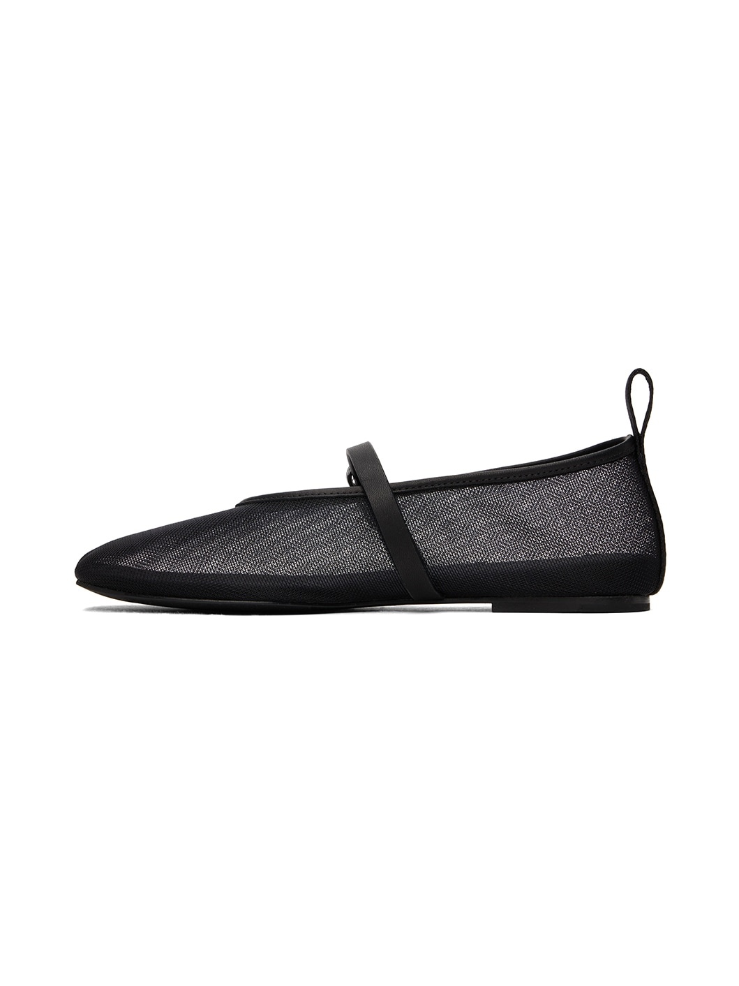 Black Spire Mary Jane Ballerina Flats - 3