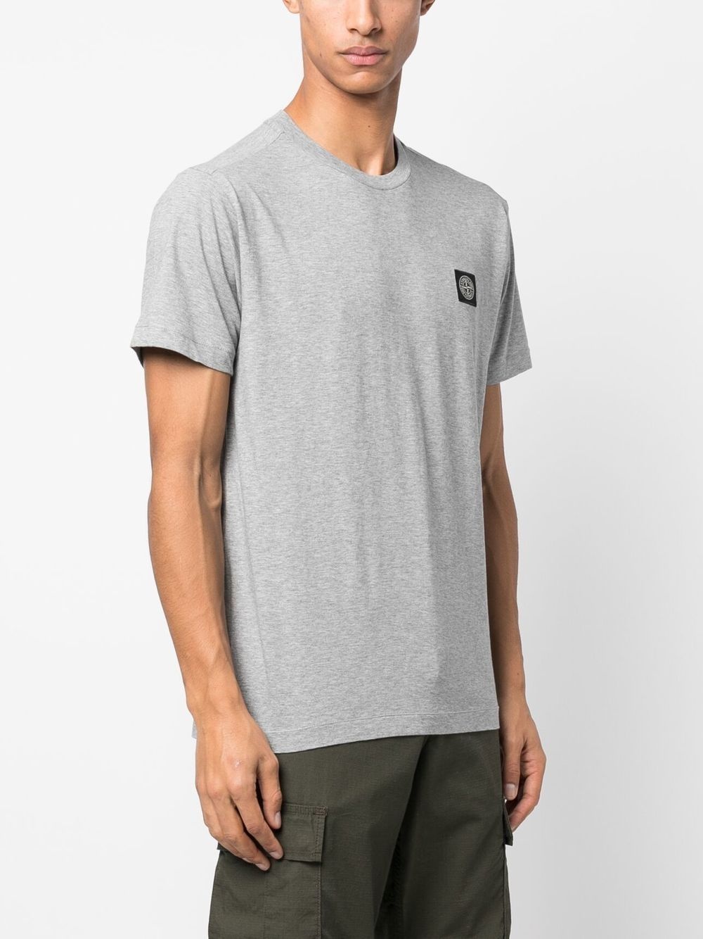 logo-patch short-sleeve T-shirt - 3