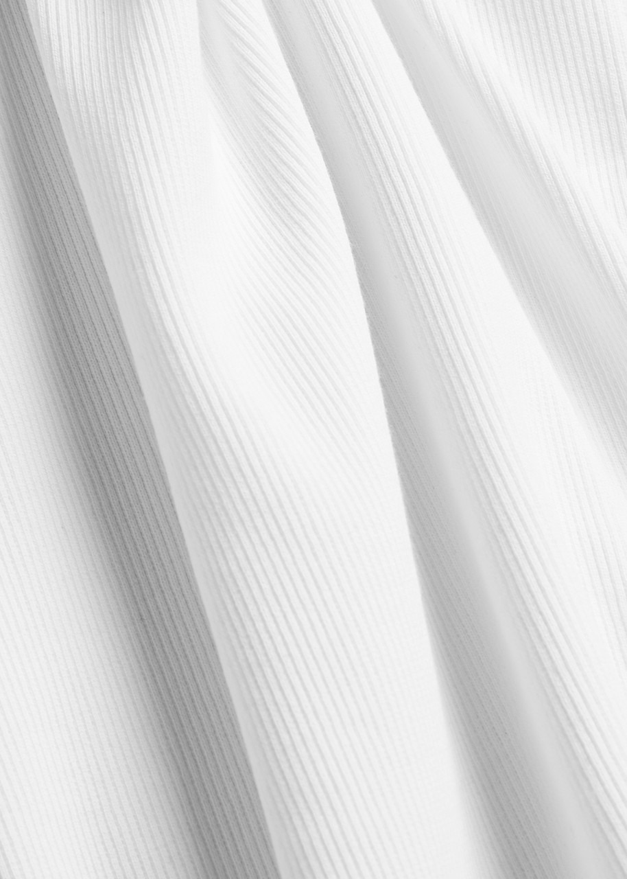 Vince Ribbed Cotton-blend Tank - 5