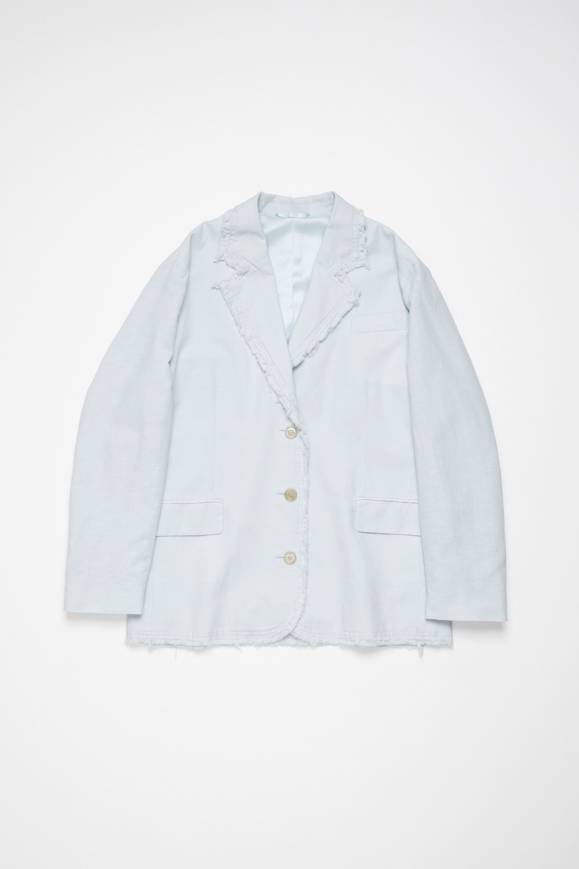 Single-breasted suit jacket - Relaxed fit - Pale blue - 7