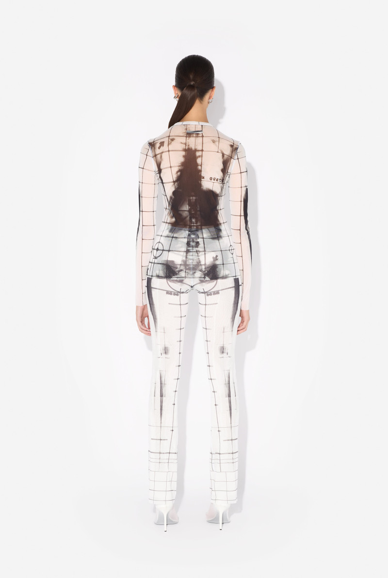 Jean Paul Gaultier THE WHITE SQUELETOR TOP outlook