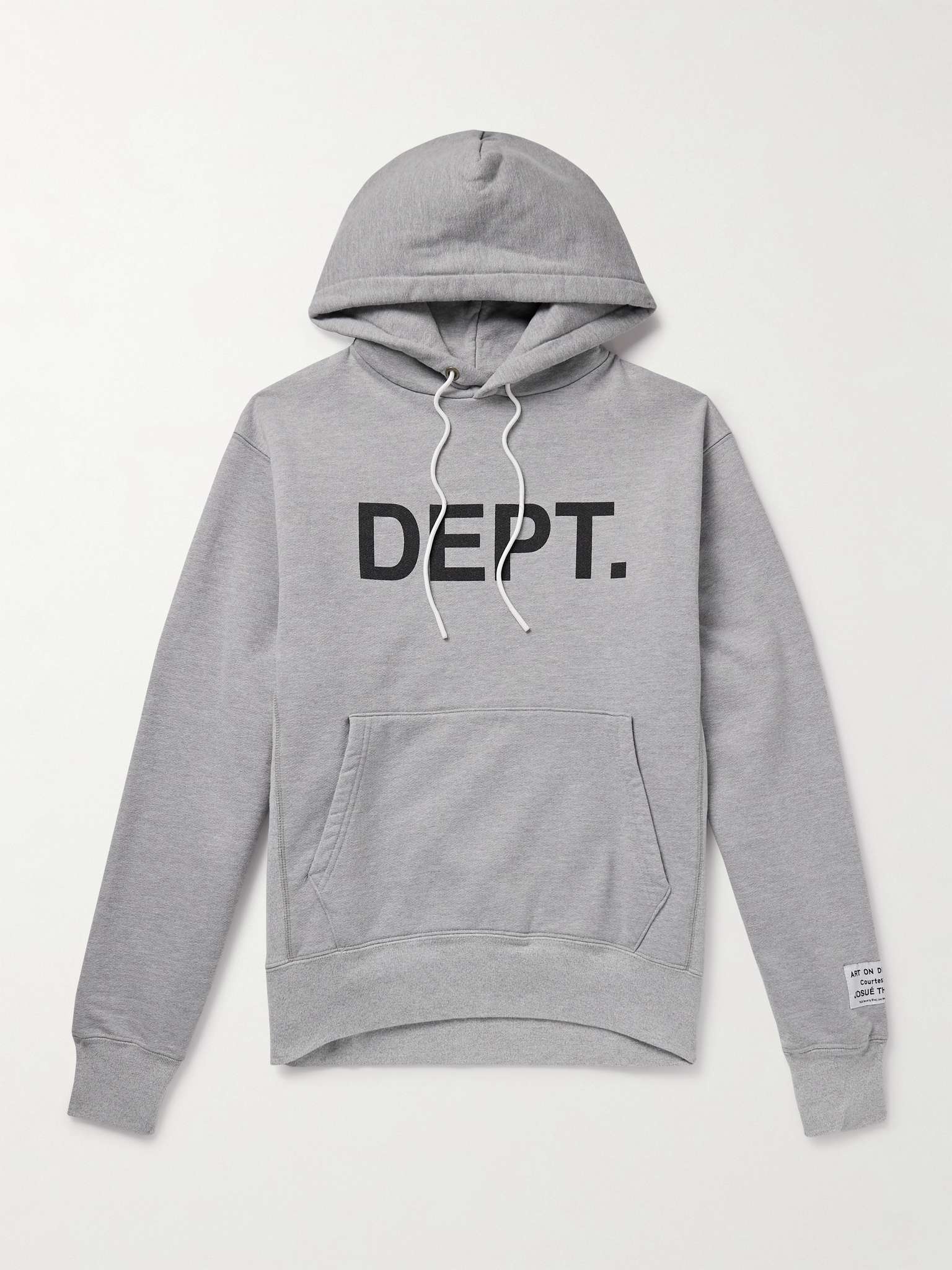 Logo-Print Cotton-Blend Jersey Hoodie - 1