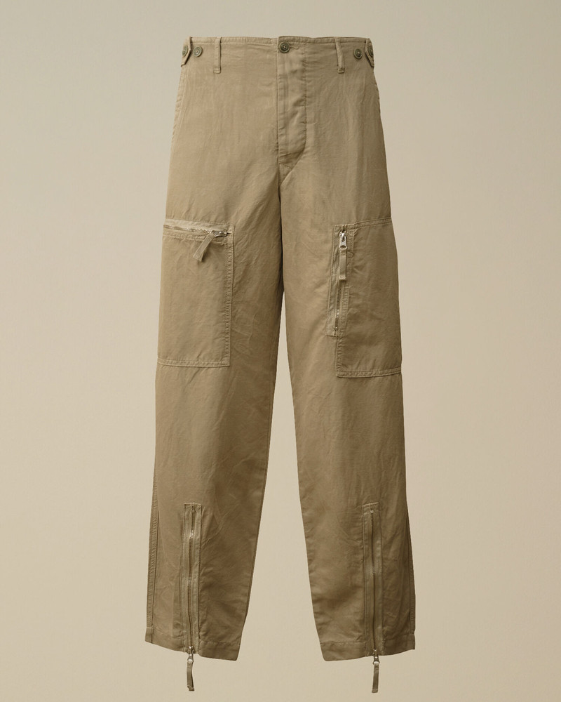 Cotton/Linen Cargo Pants 1