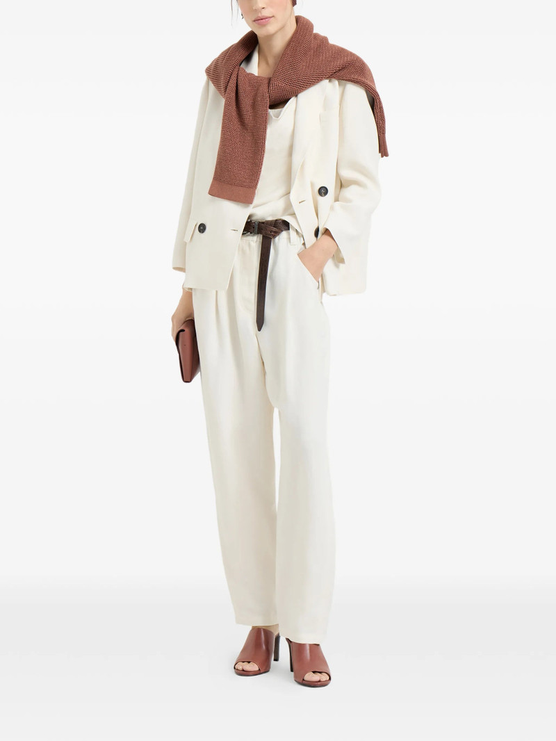 Brunello Cucinelli Brunello Cucinelli Monili-detail Double-breasted Blazer outlook