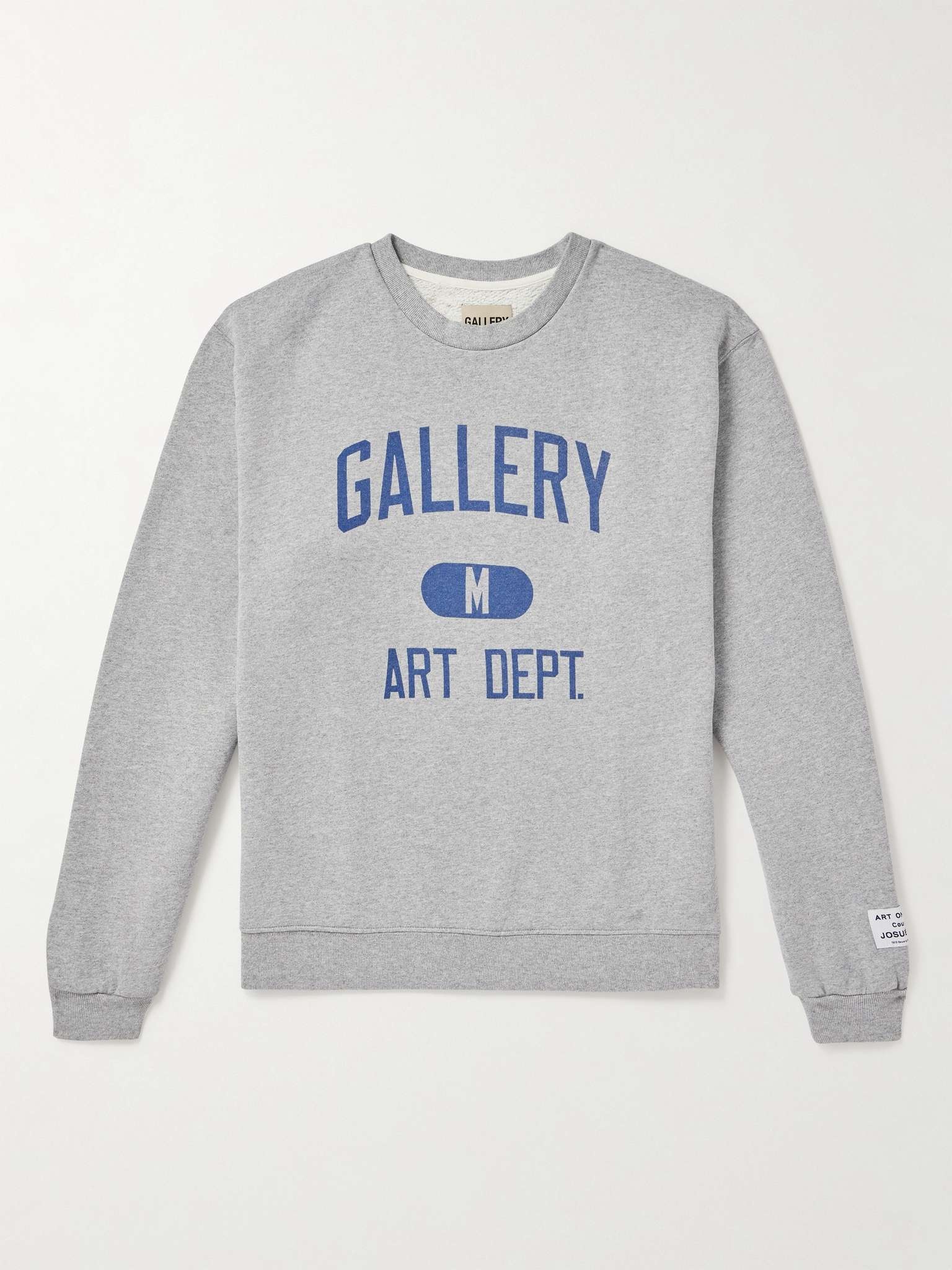 Logo-Print Cotton-Jersey Sweatshirt - 1