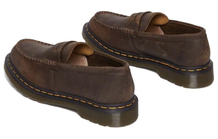 Dr.Martens Penton Crazy Horse Shoes 'Dark Brown' 31487201 - 4