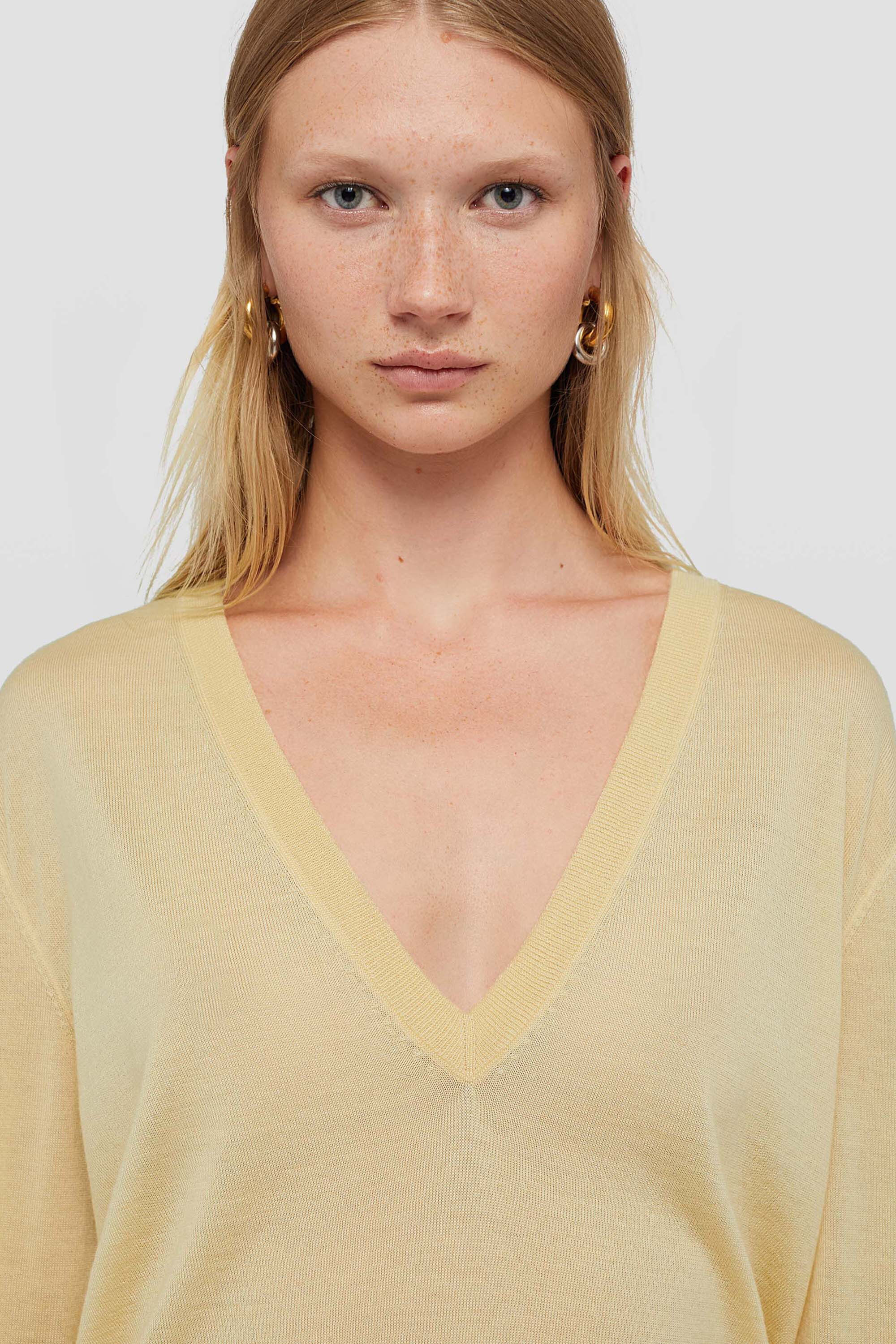 V-Neck Sweater - 3