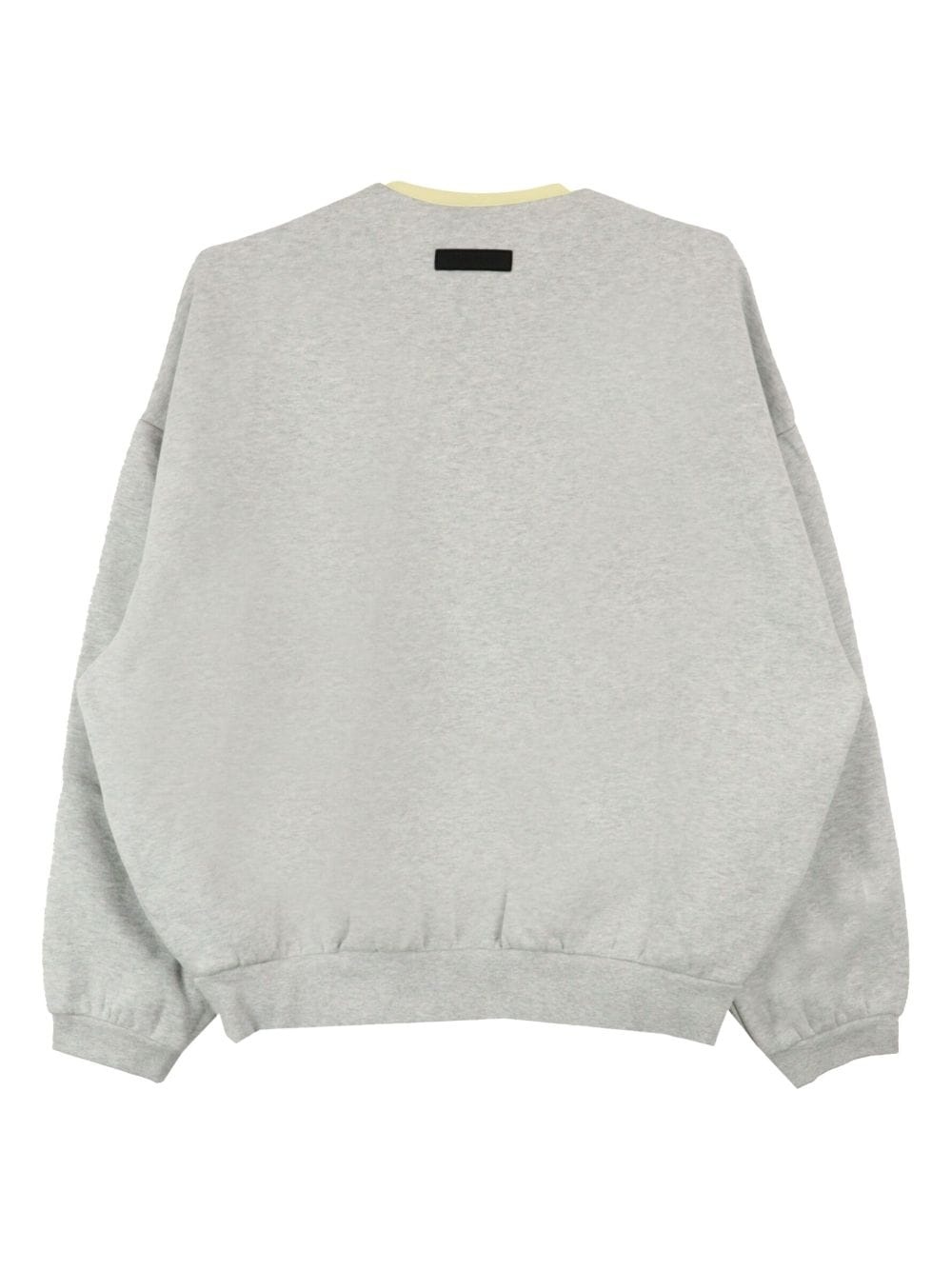 logo-patch cotton-blend sweatshirt - 2