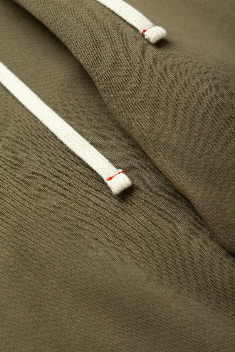 Cropped Relaxed Pant Heavyweight Fleece - Aloe Oil 7