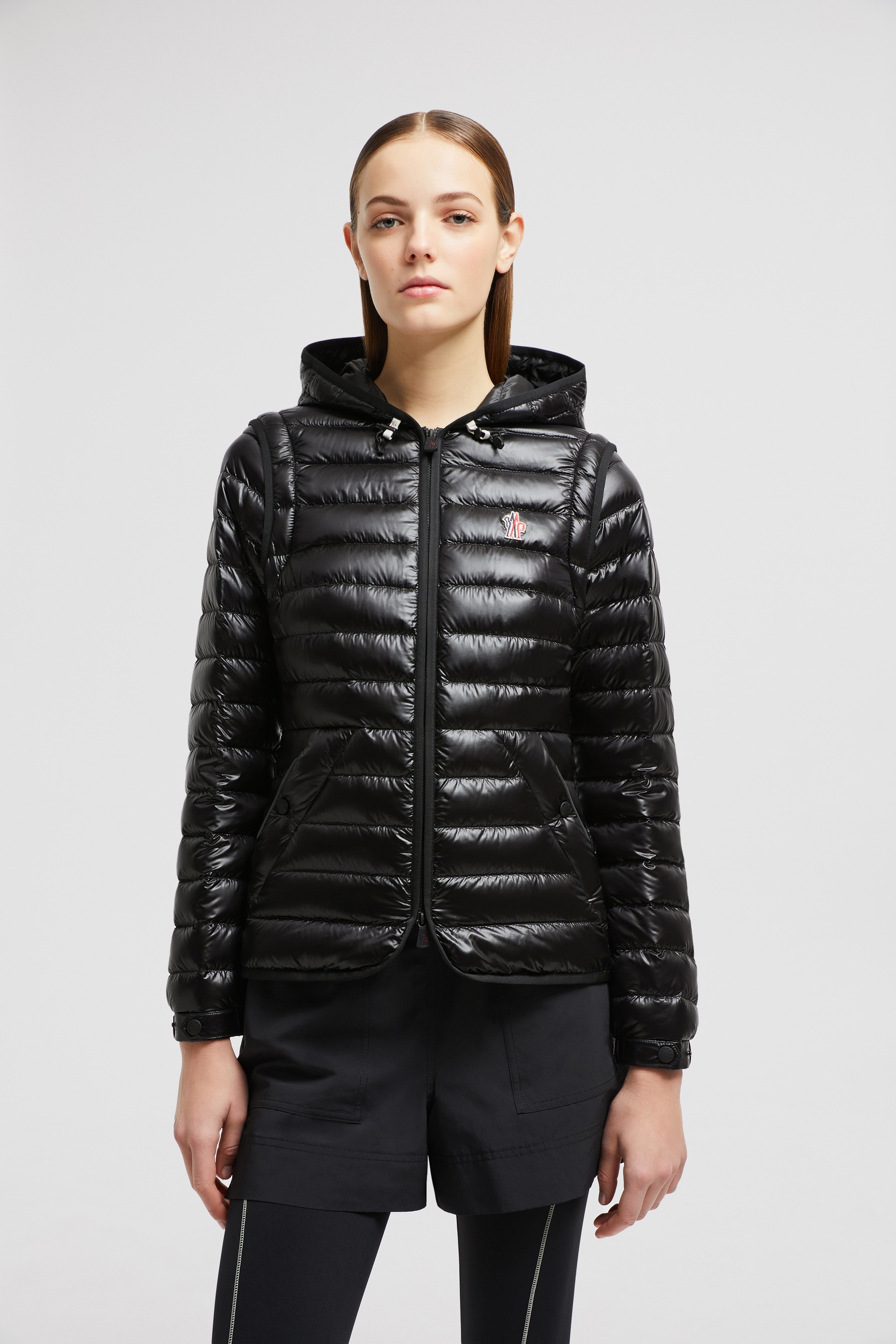 Karura 2-in-1 Hooded Short Down Jacket - 8