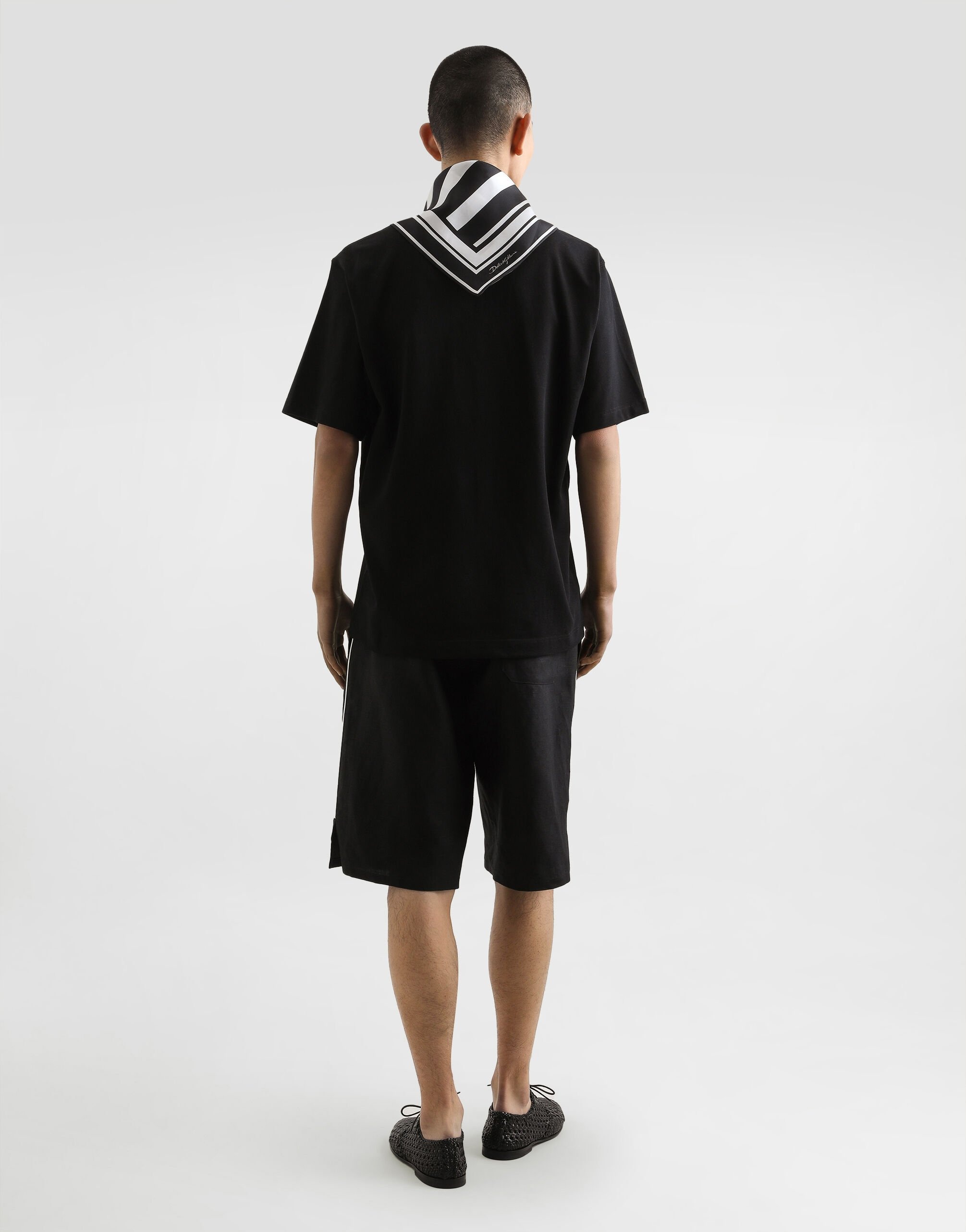 Linen fabric shorts - 3