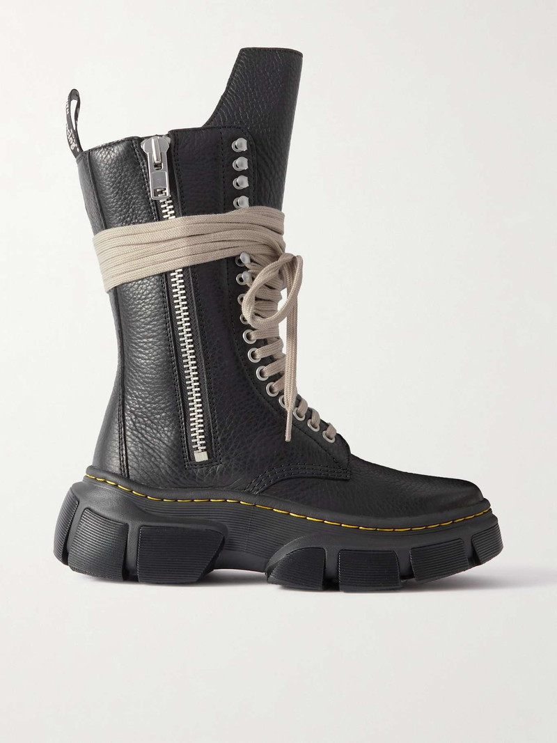 + Dr. Martens 1918 DMXL textured-leather boots - 1