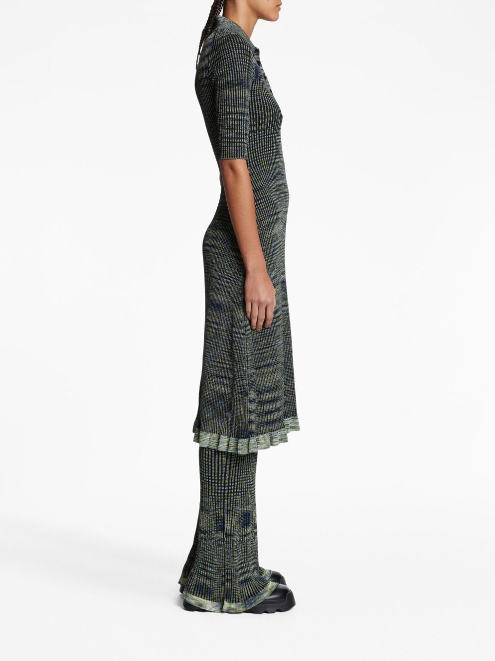 Space-Dye Polo Dress - 3
