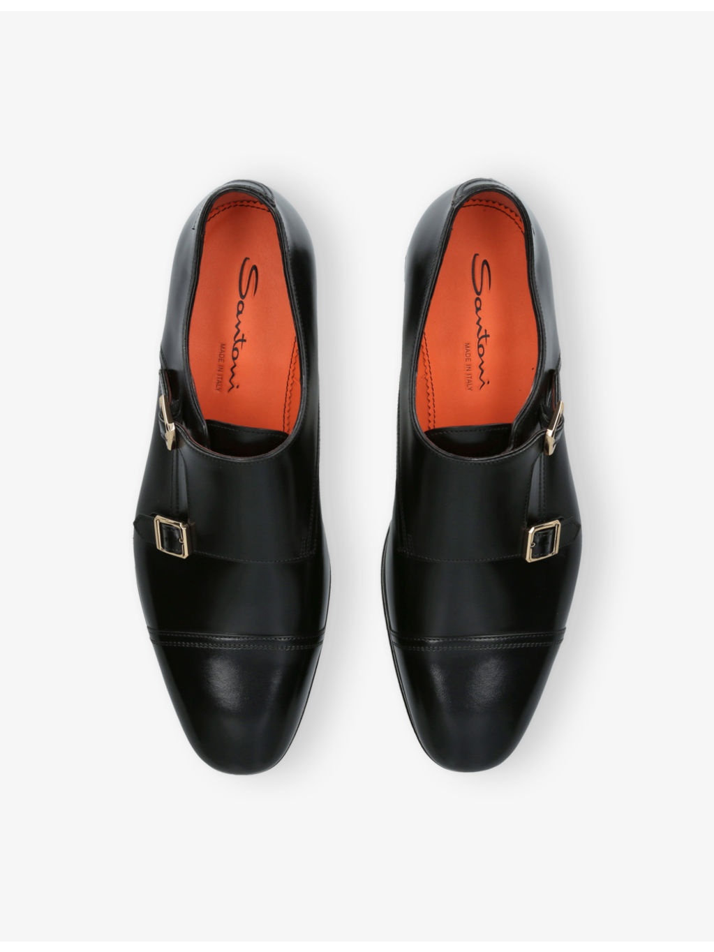 Adrian Leather Monk Shoes - 2