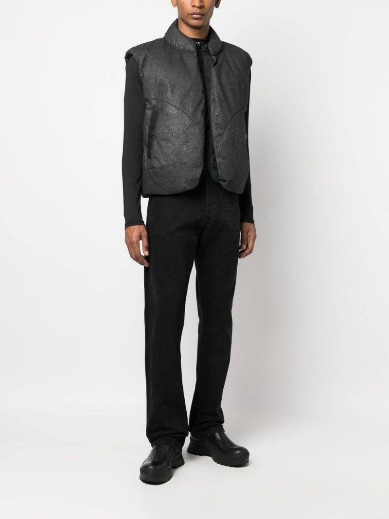 Stone Island Shadow Project zip-up padded jacket outlook