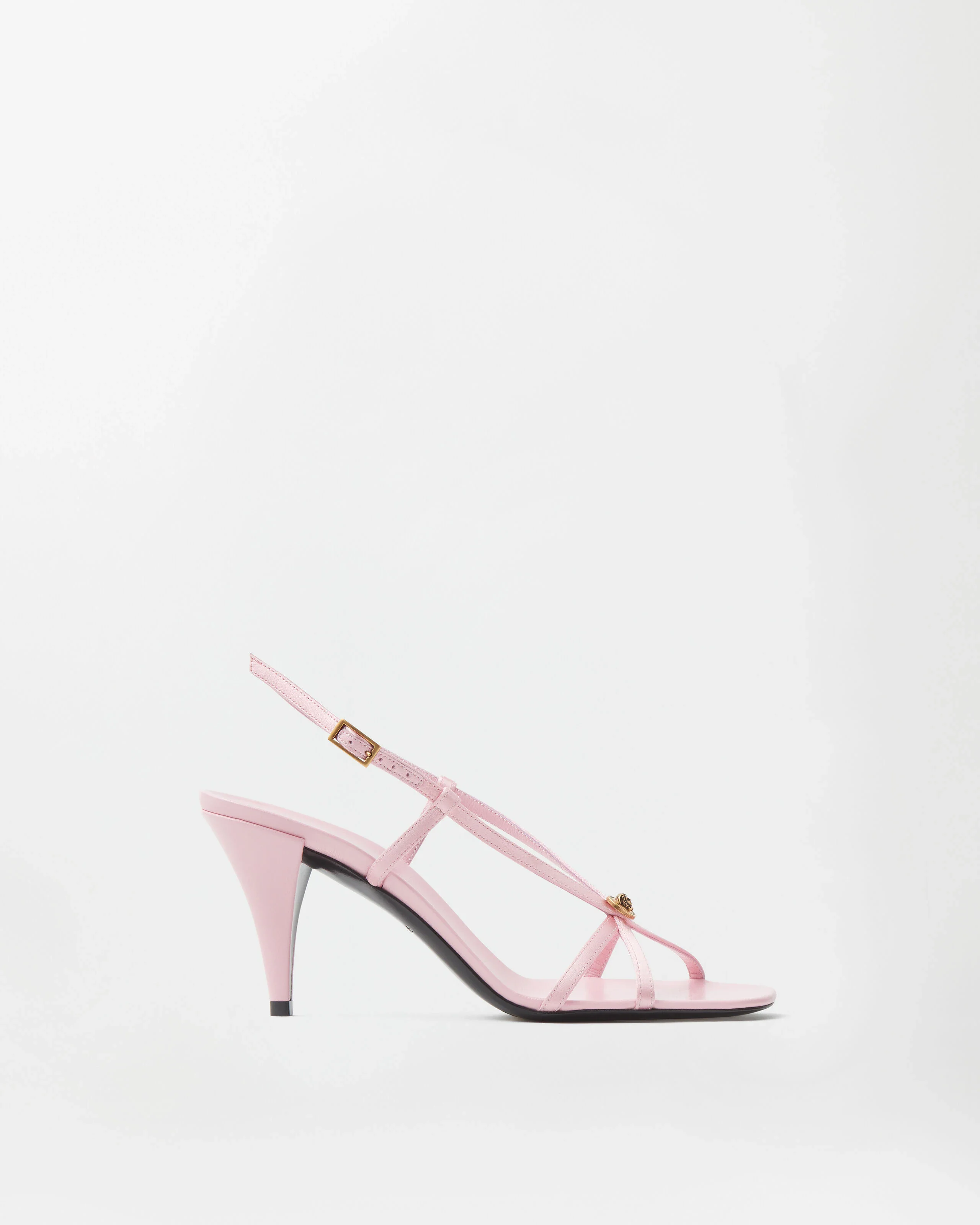 Valentina Satin Sandals 80 mm - 1