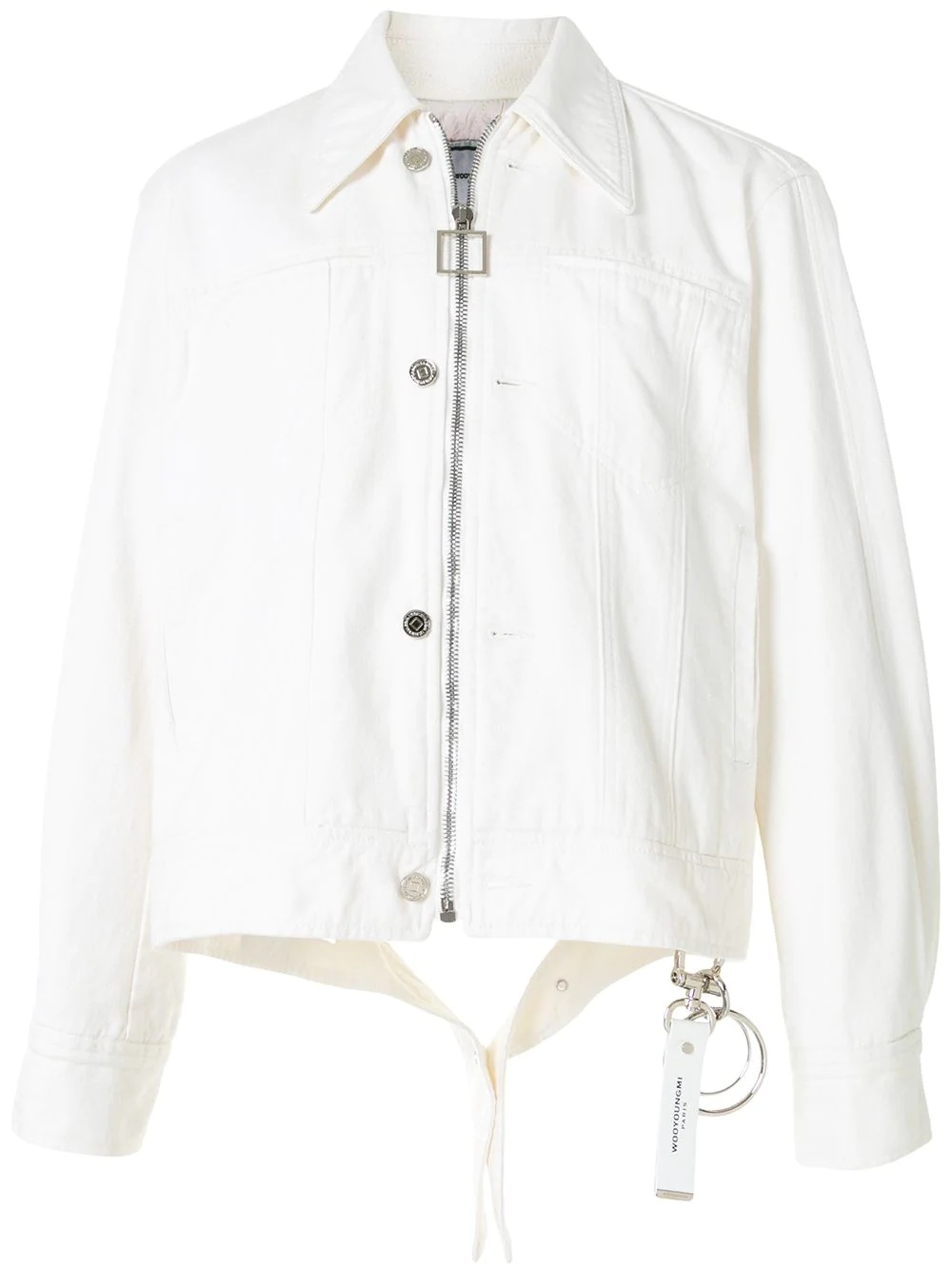 zipped lightweight jacket  - 1