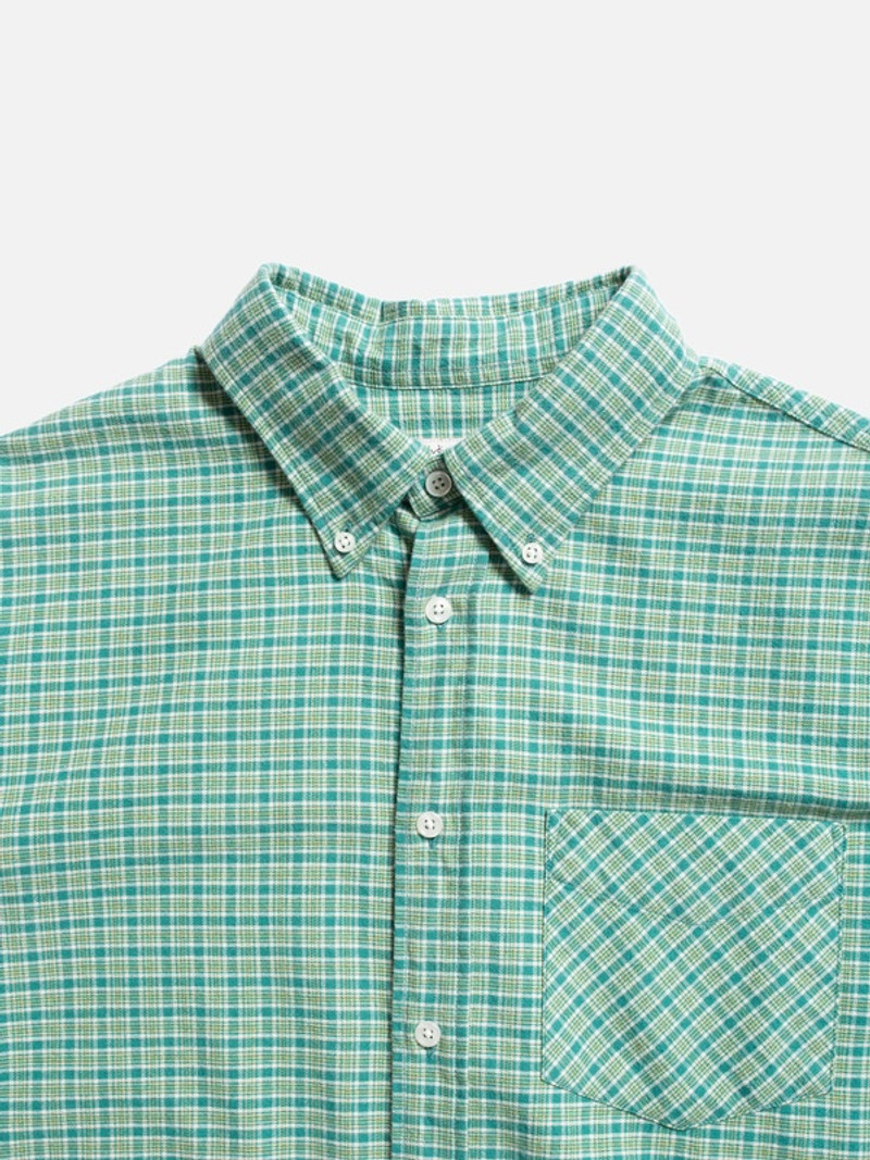 Filip Checked BD Shirt Green 4