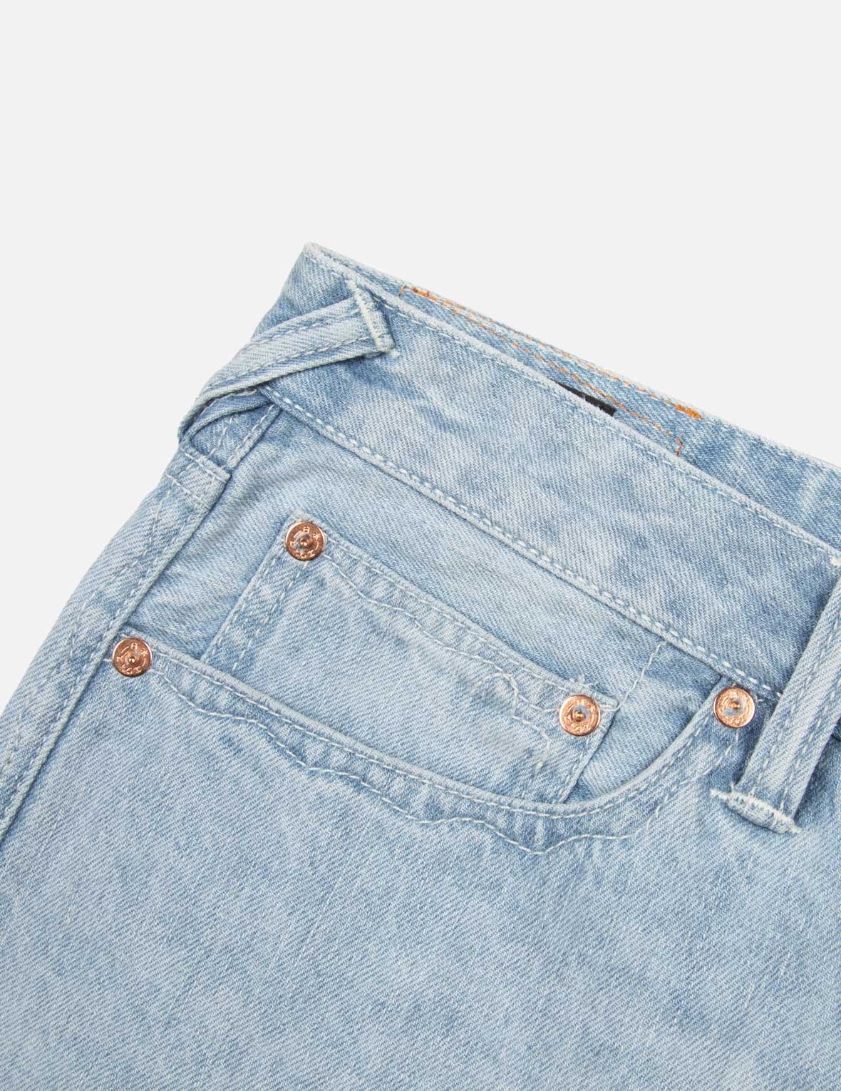 Patchwork Effect and Sashiko Carrot Fit Denim Jeans #2017 - 10