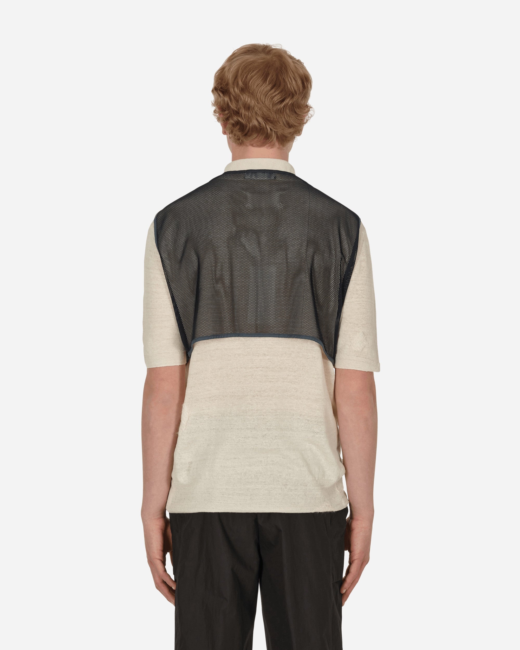 TELA COTONE LINO FIAMMATO-TC Garment Dyed Shortsleeve Jacket Yellow - 5
