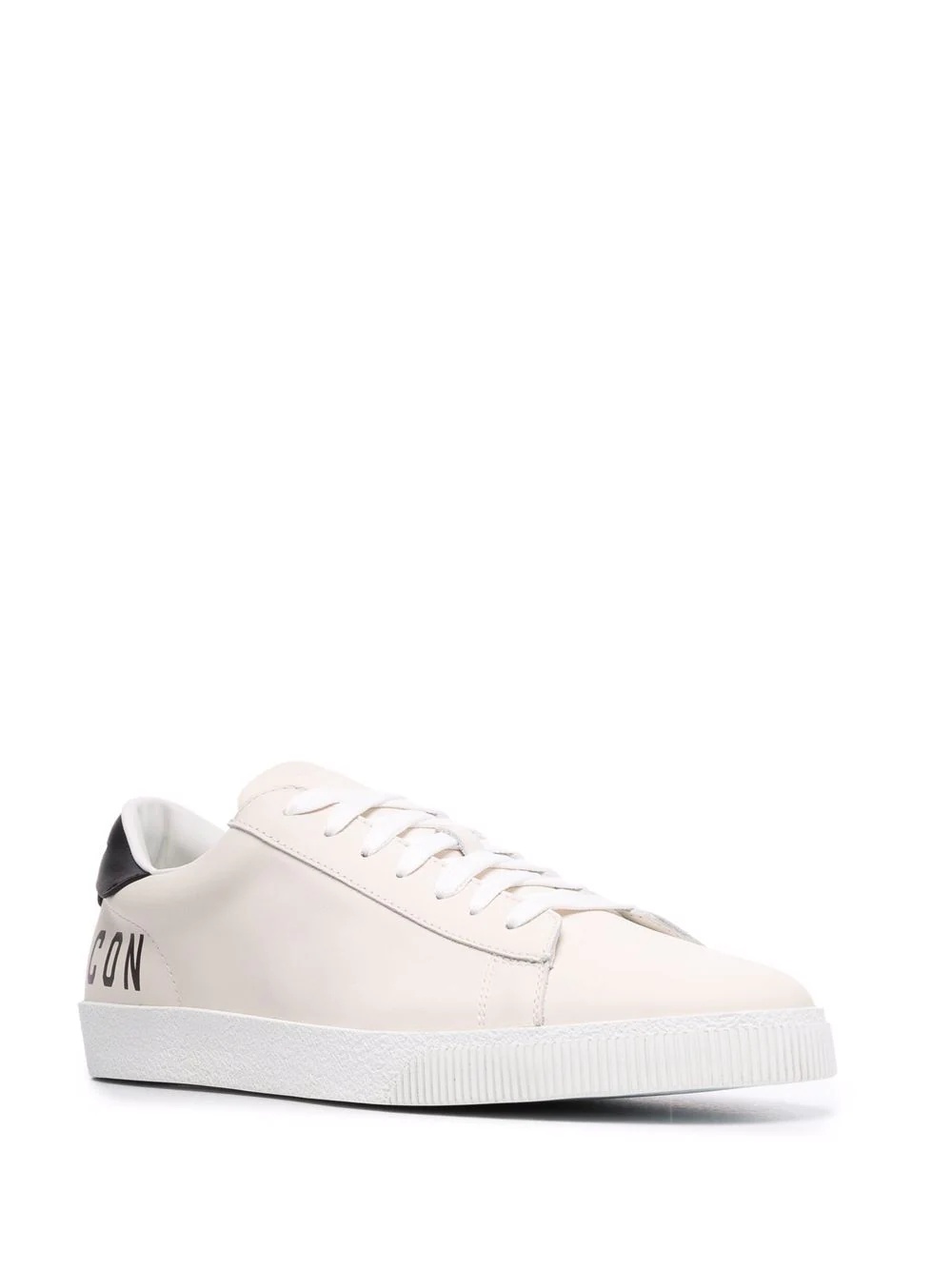 logo-print low-top sneakers - 2