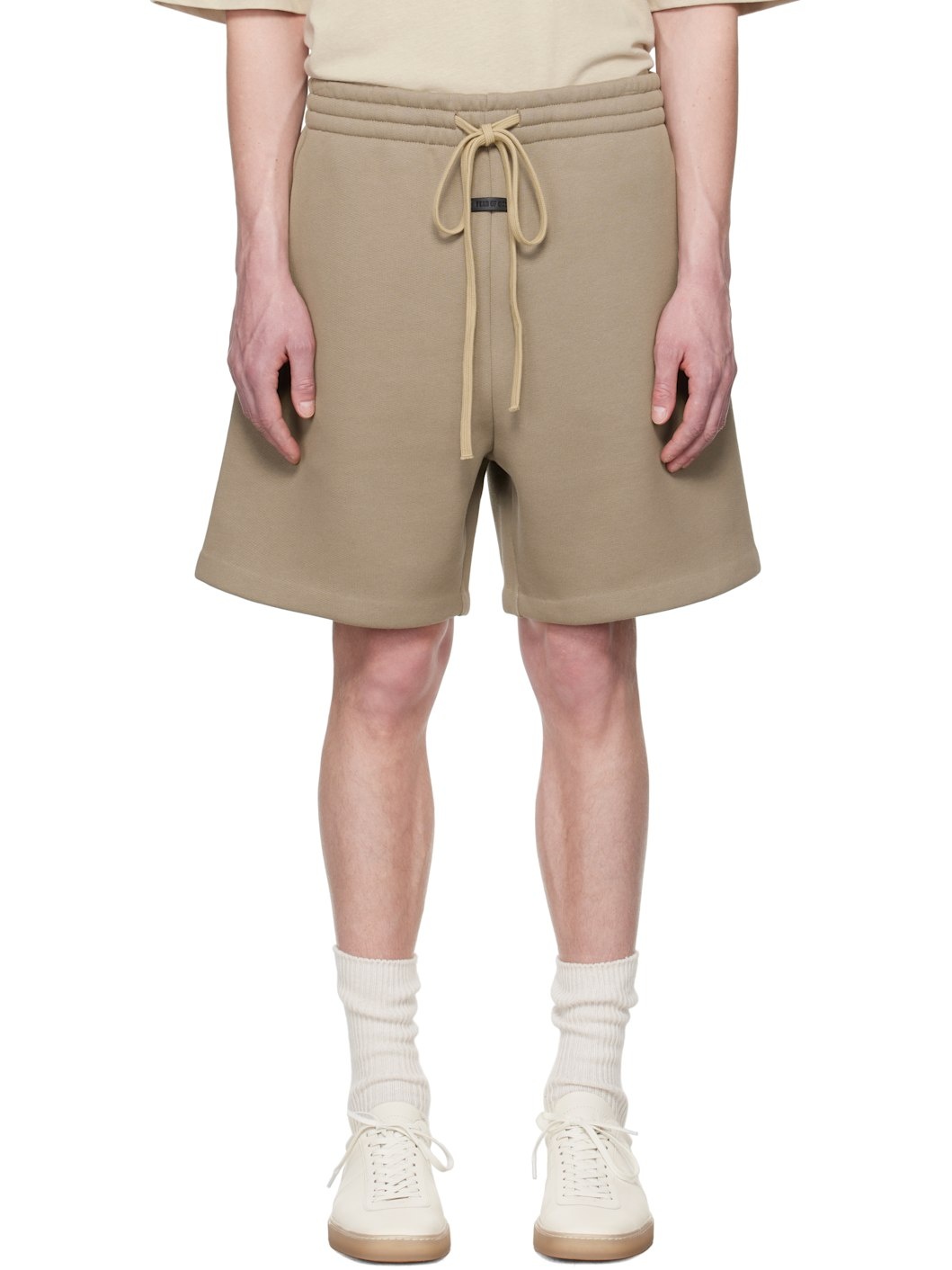 Beige Eternal Shorts - 1